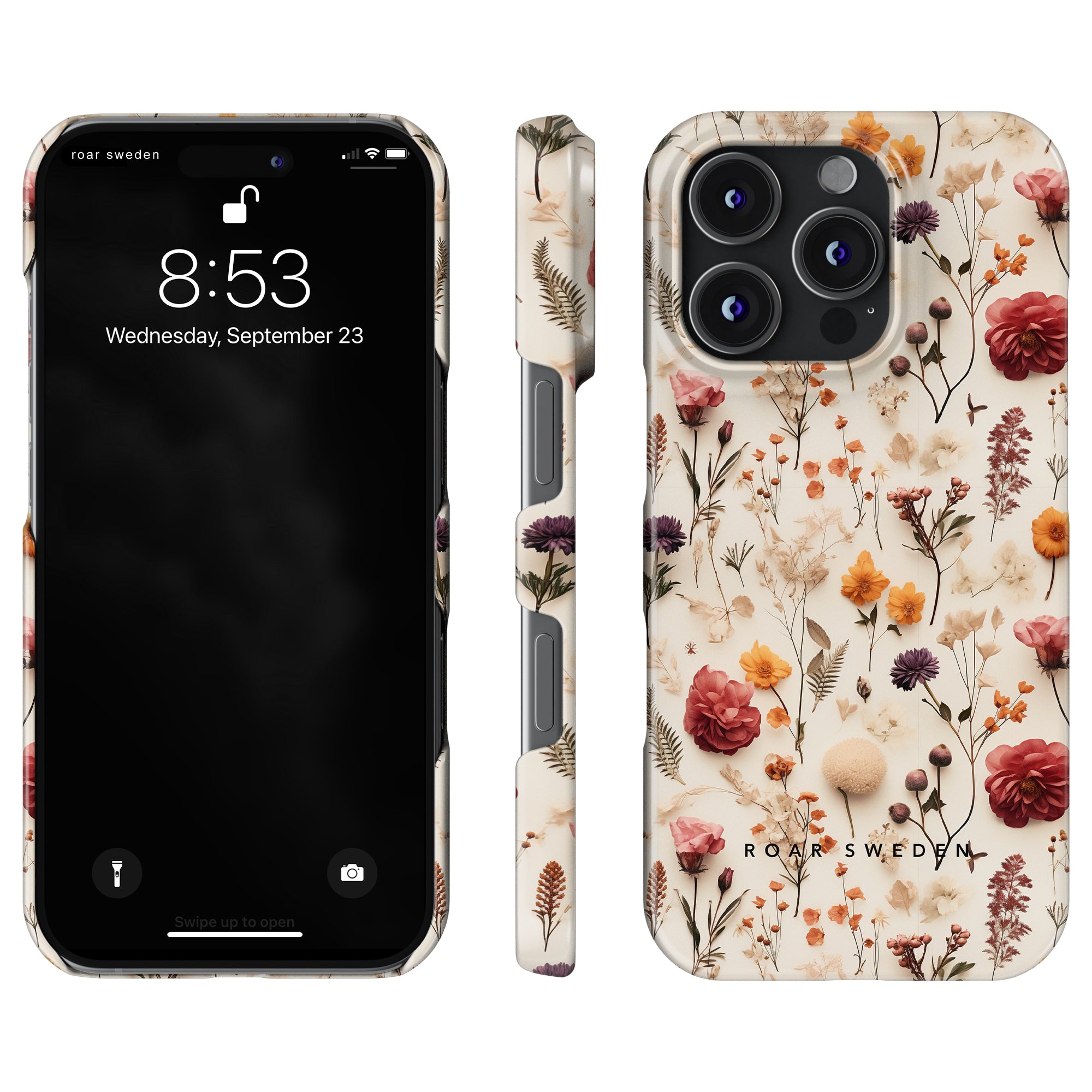 Slim mobilskal – Dried Flowers