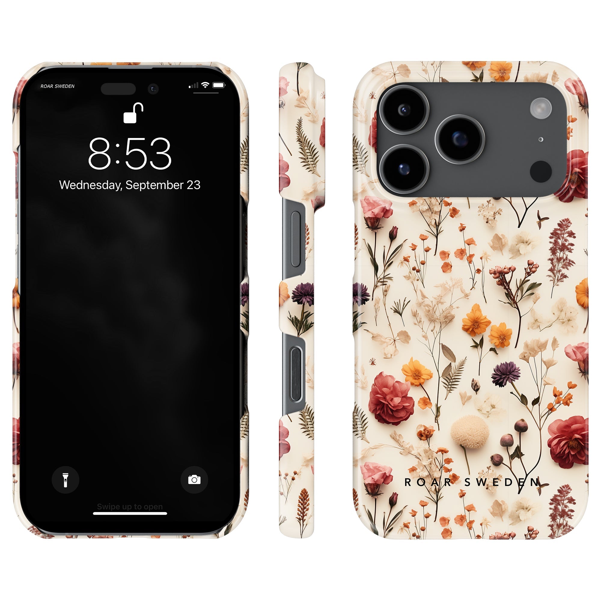 Slim mobilskal – Dried Flowers
