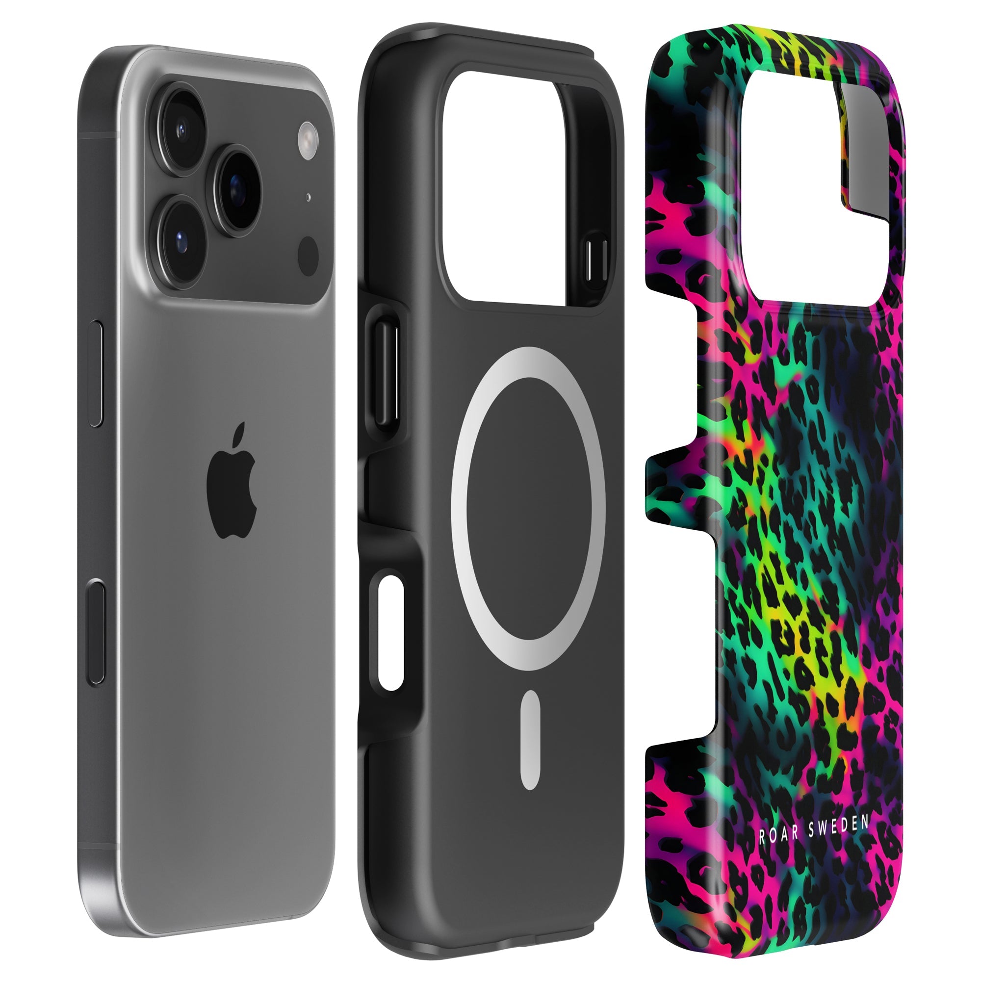 MagSafe mobilskal - Electric Leopard