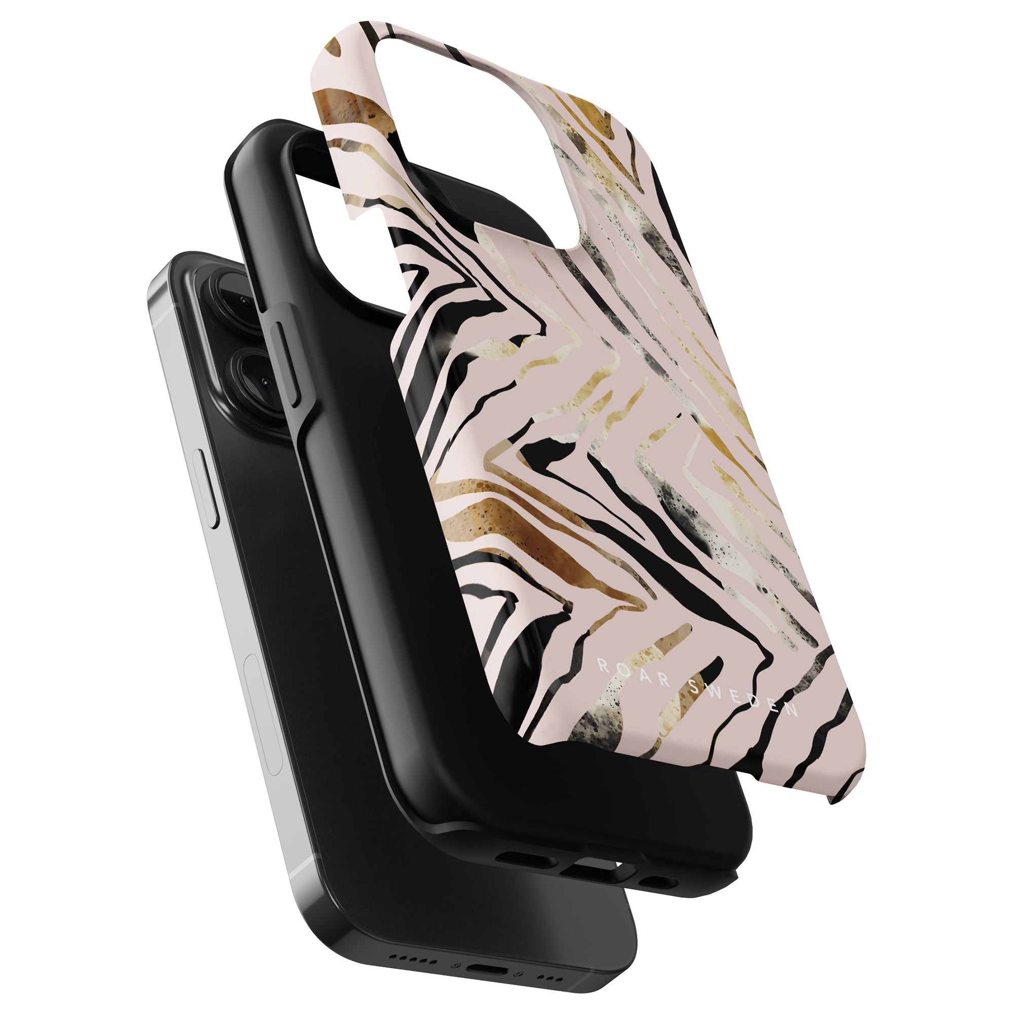 Roar Sweden presenterar ett Fashionable Zebra - Tough Case, som för med sig essensen av modevärldens framkant till din iphone 11 pro.