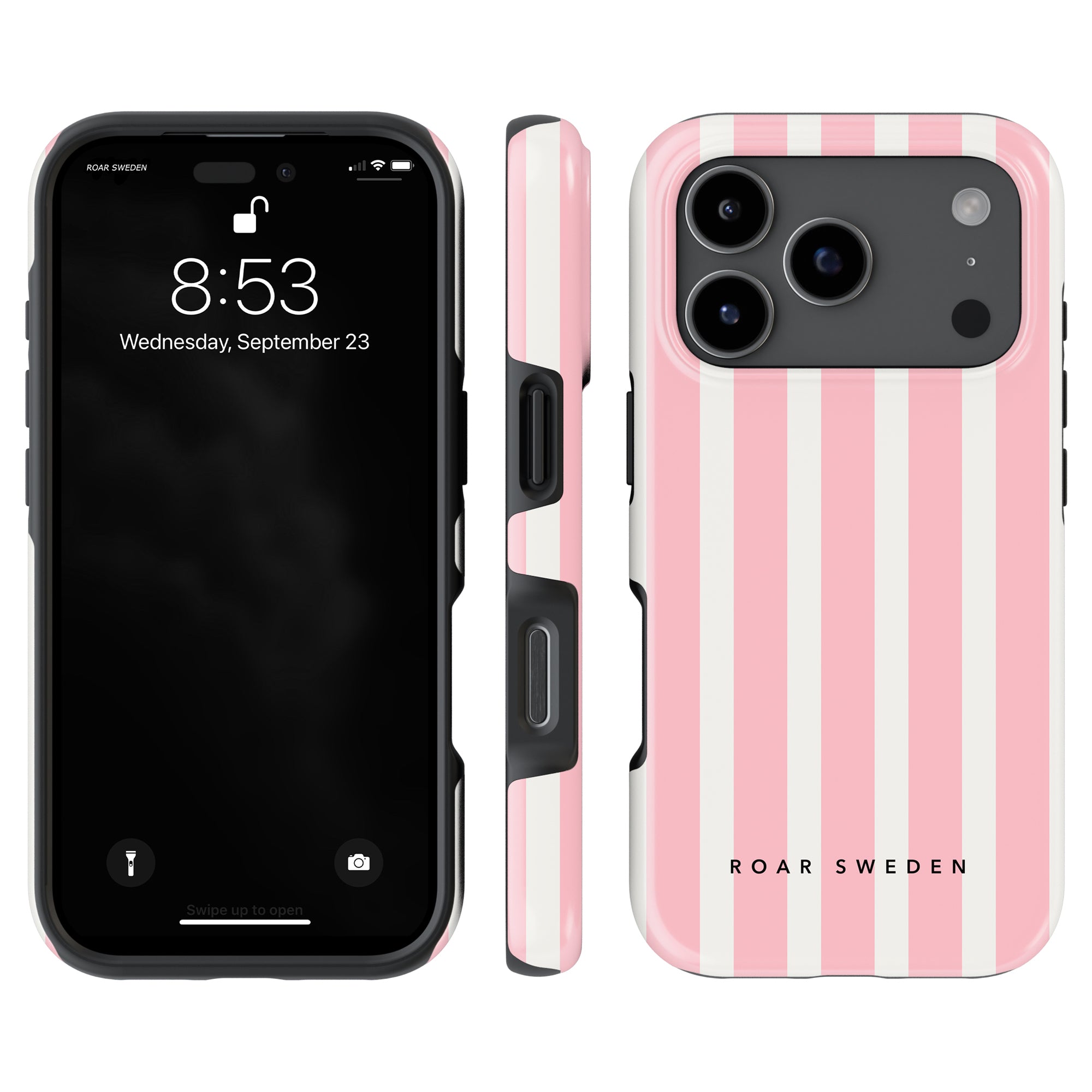Flamingo Stripes - Magsafe Tough Case - Roar Sweden