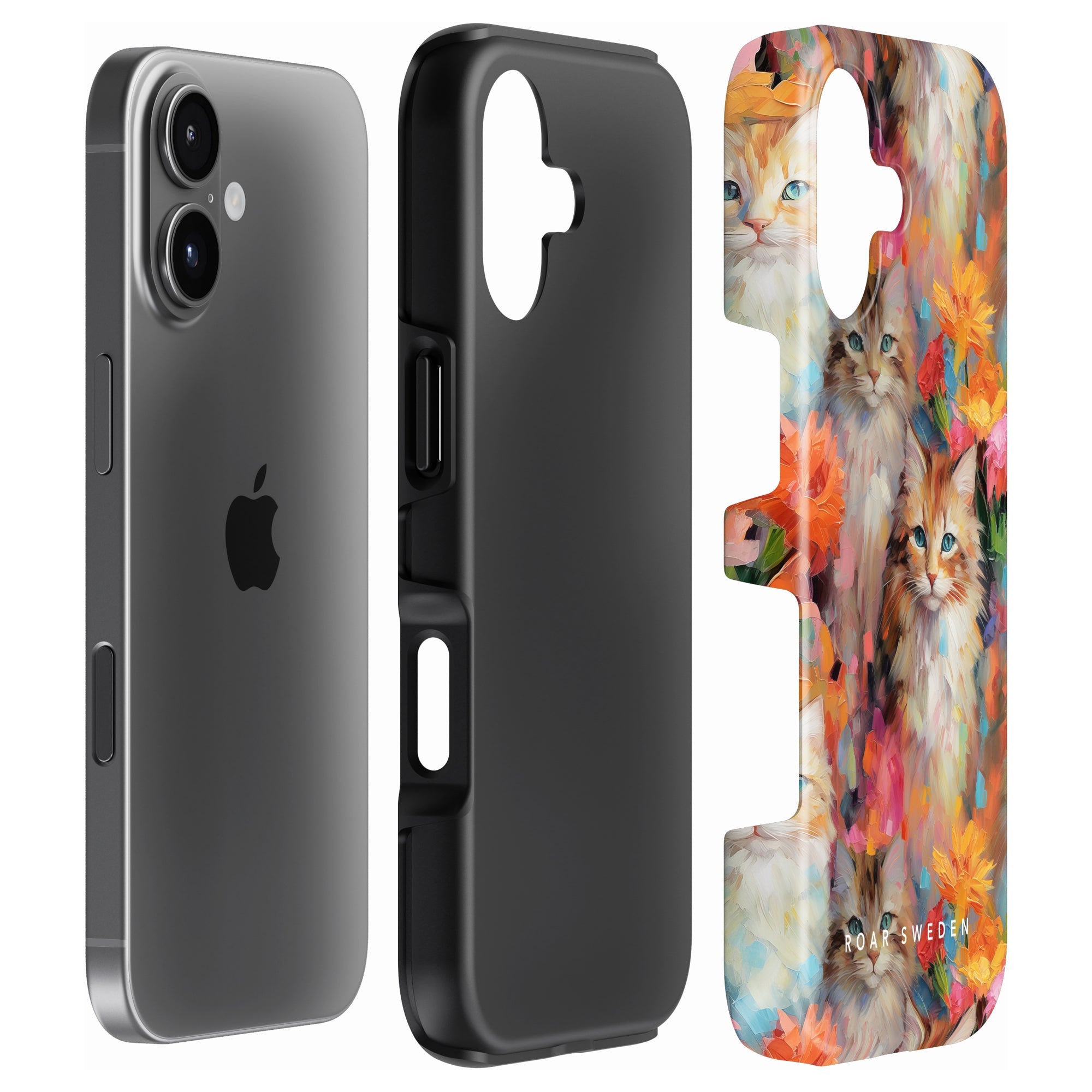 Kitty Tough mobilskal – Flower Kitty