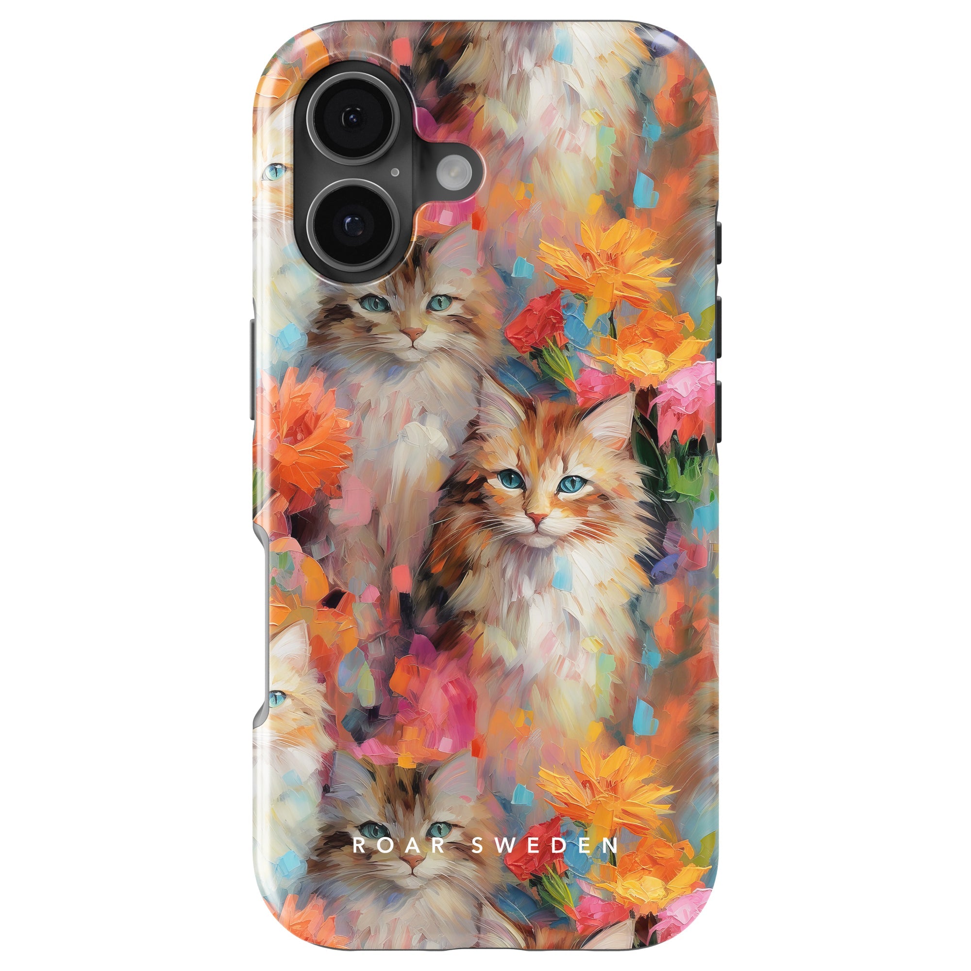 Kitty Tough mobilskal – Flower Kitty