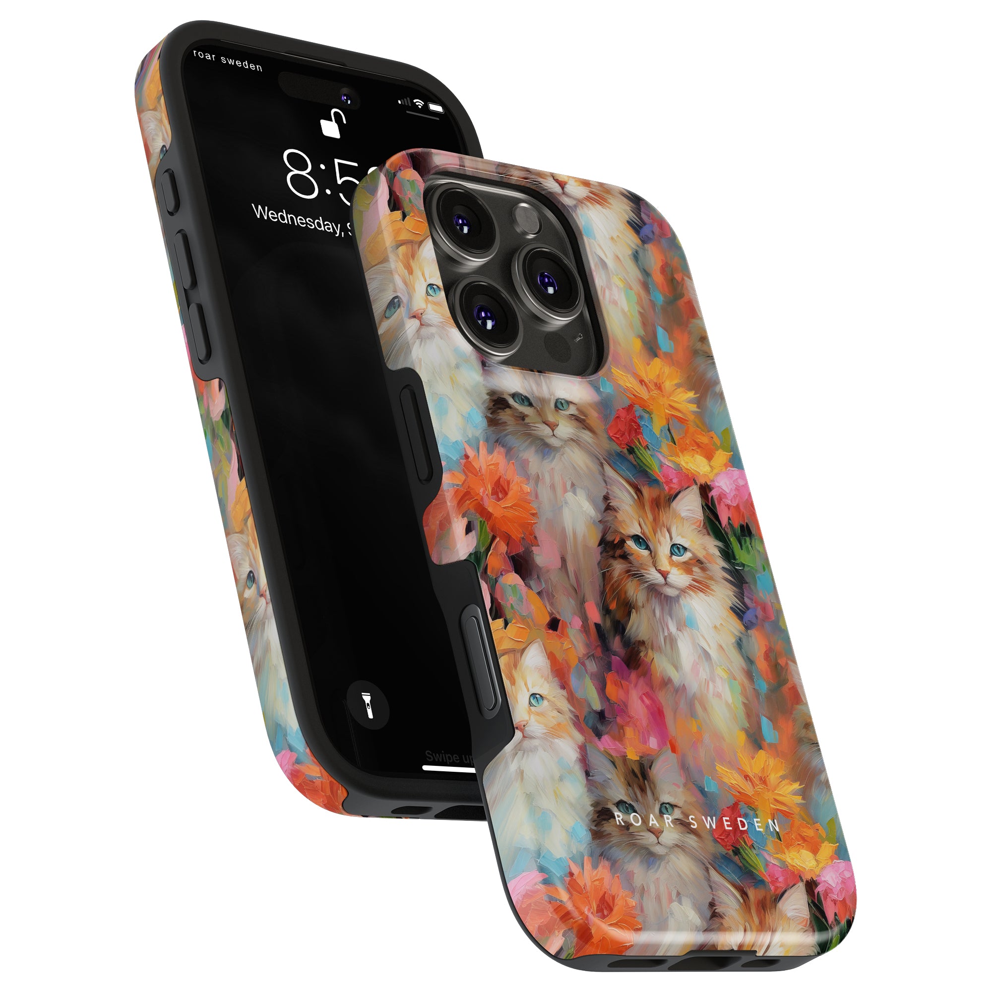 Flower Kitty - Tough Case - Roar Sweden