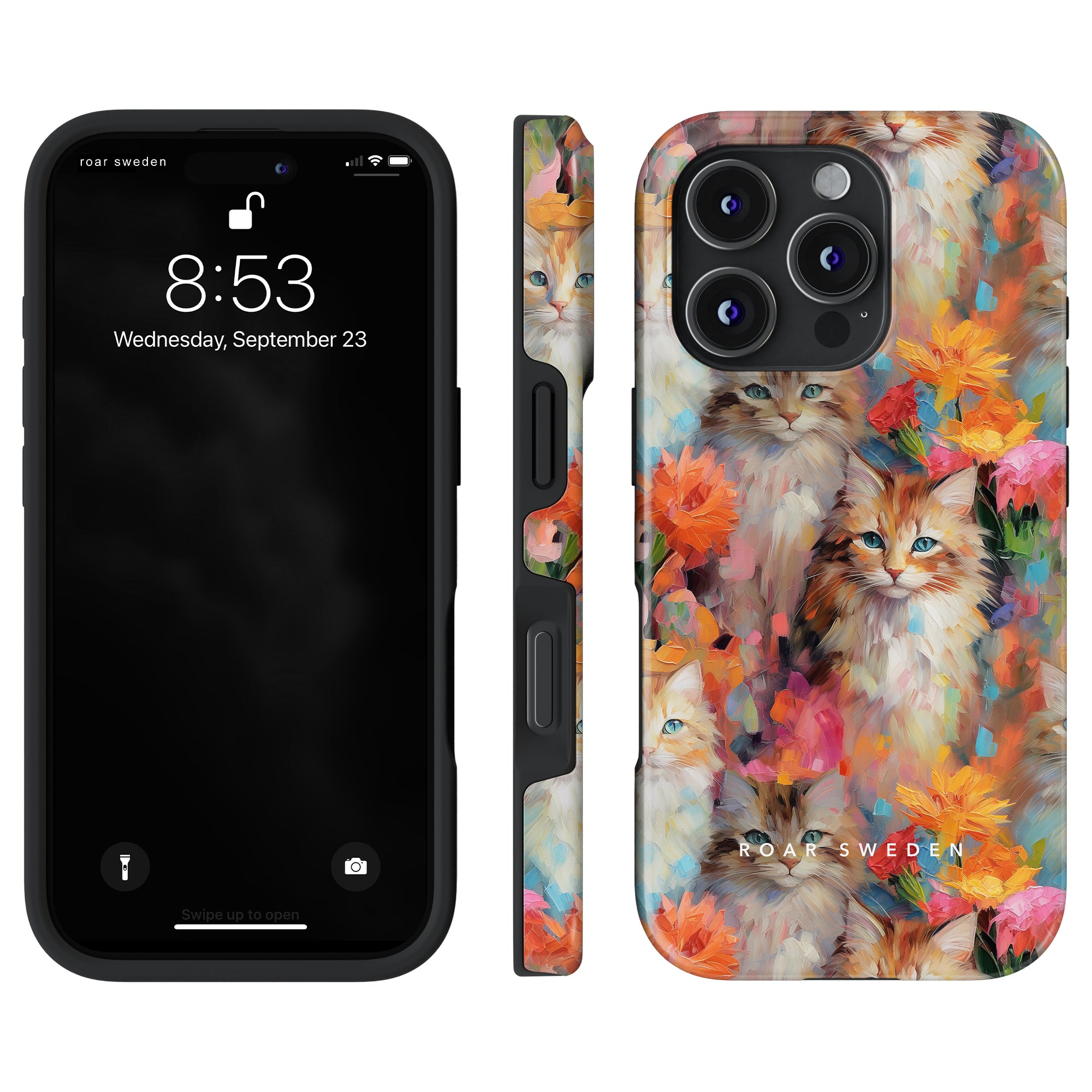 Flower Kitty - Tough Case - Roar Sweden