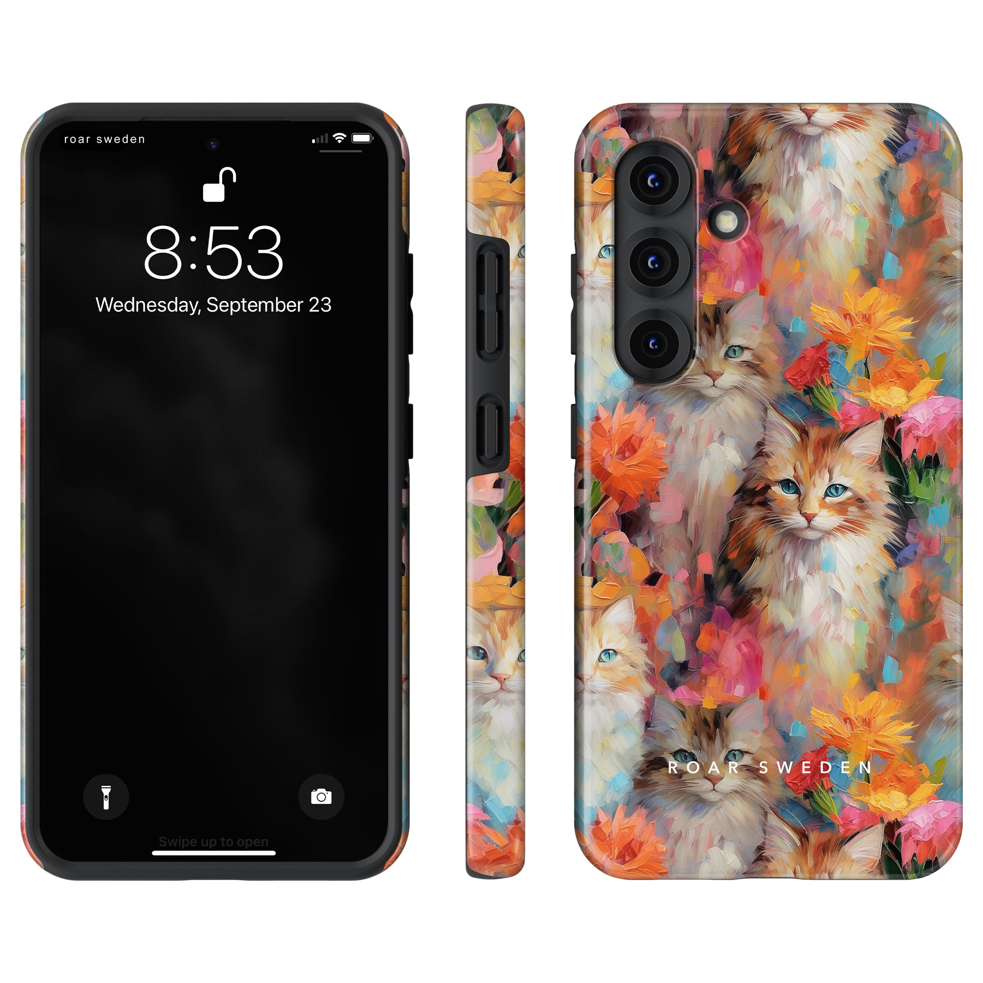 Flower Kitty - Tough Case - Roar Sweden