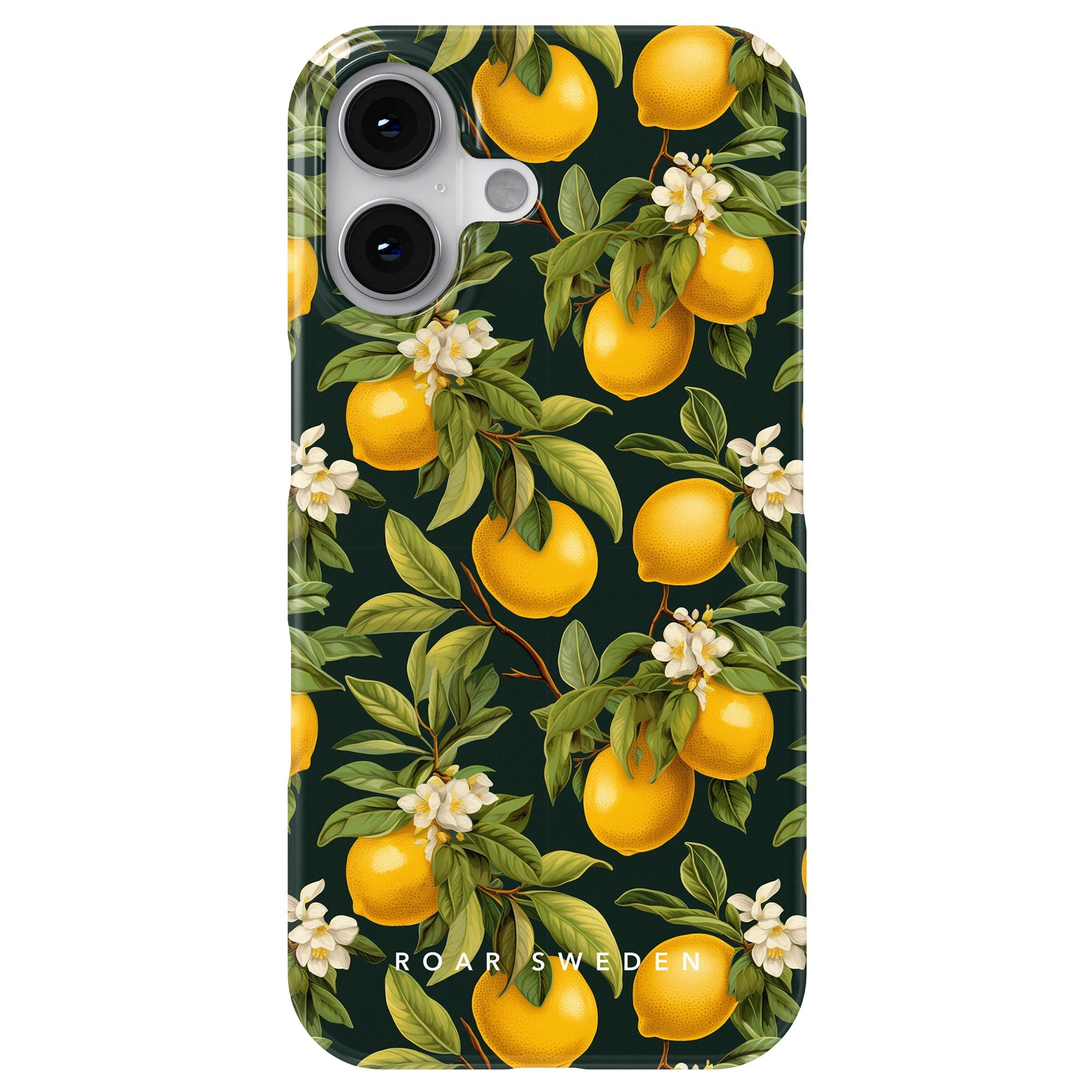 Slim mobilskal – Flowery Lemon
