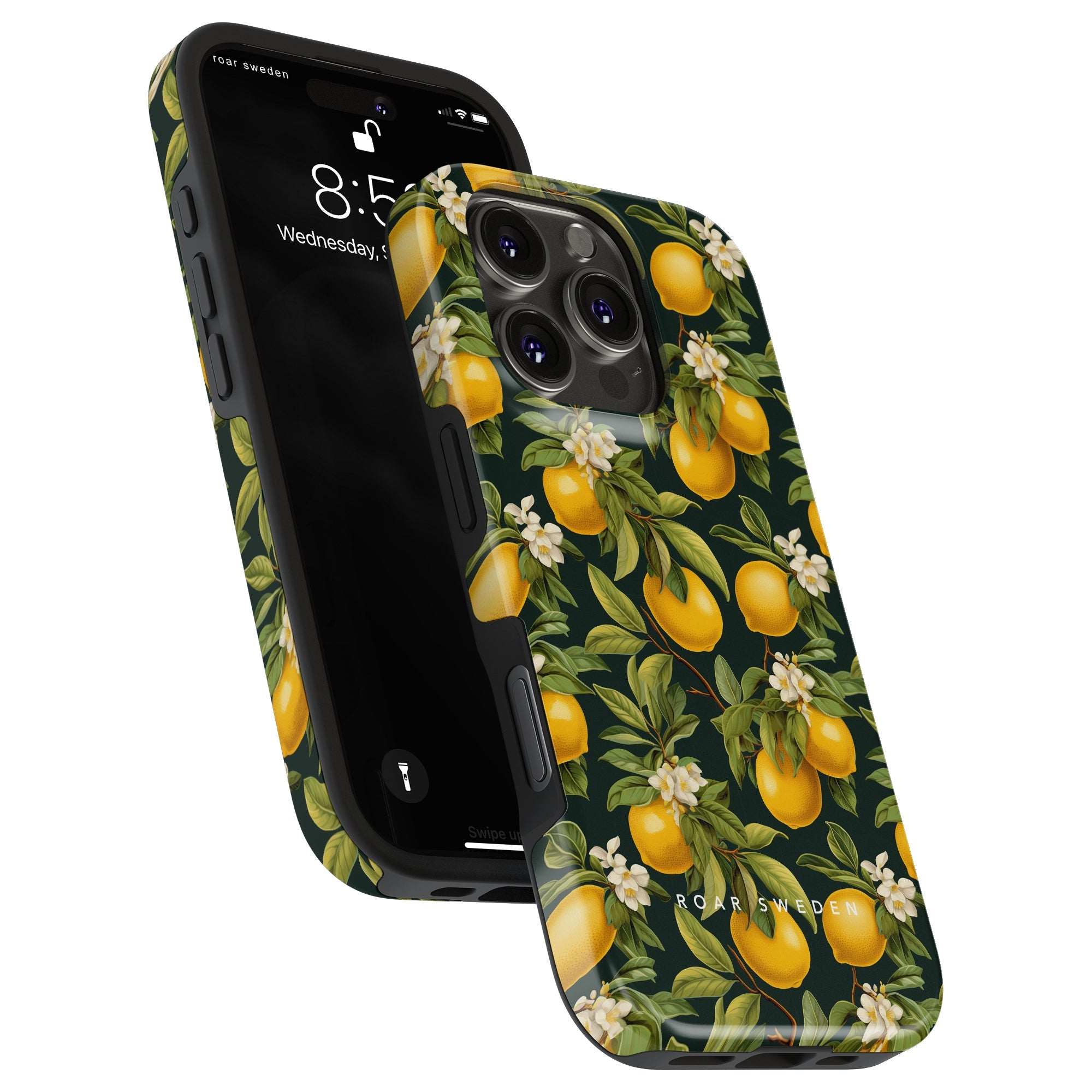 Tough mobilskal - Flowery Lemon