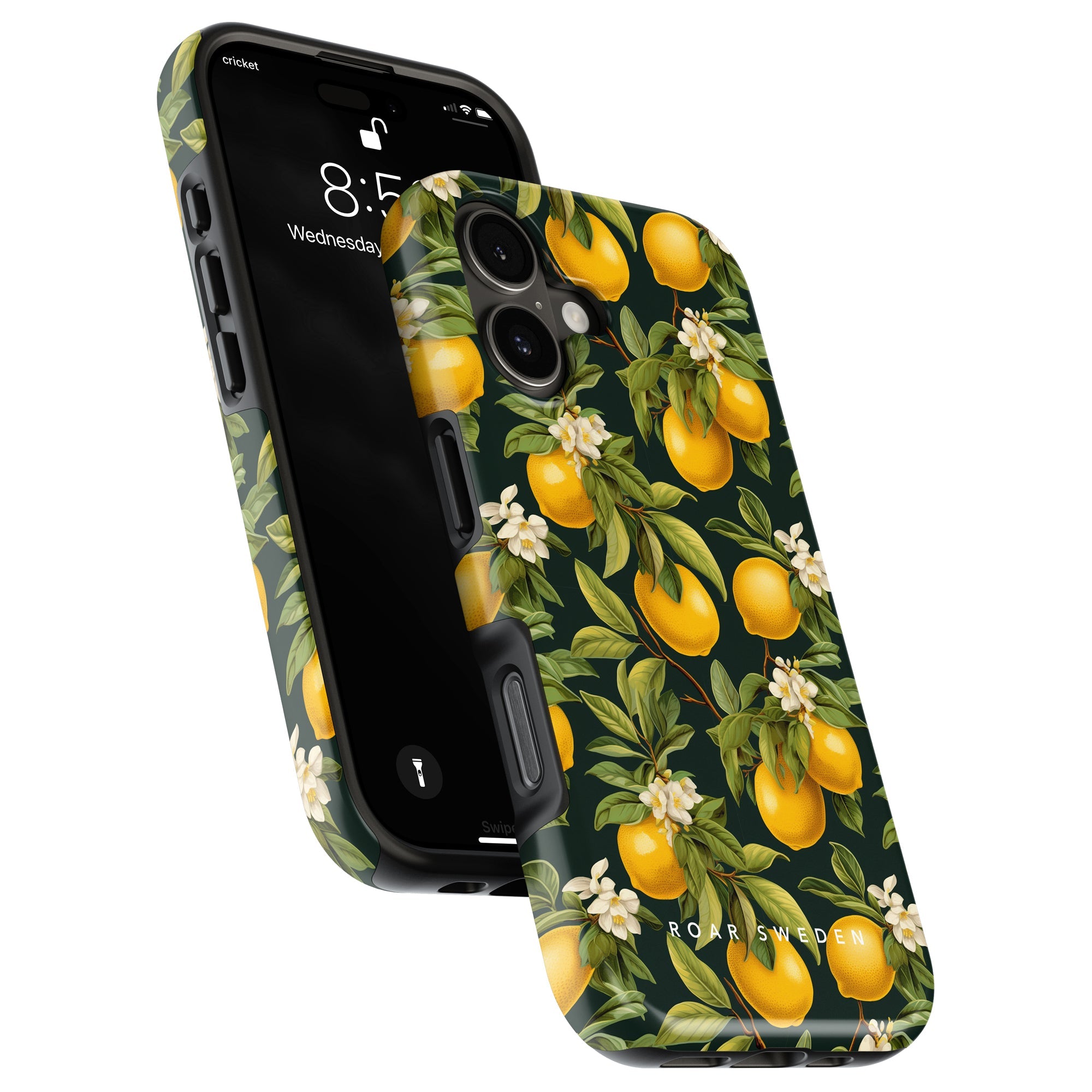 Tough mobilskal – Flowery Lemon