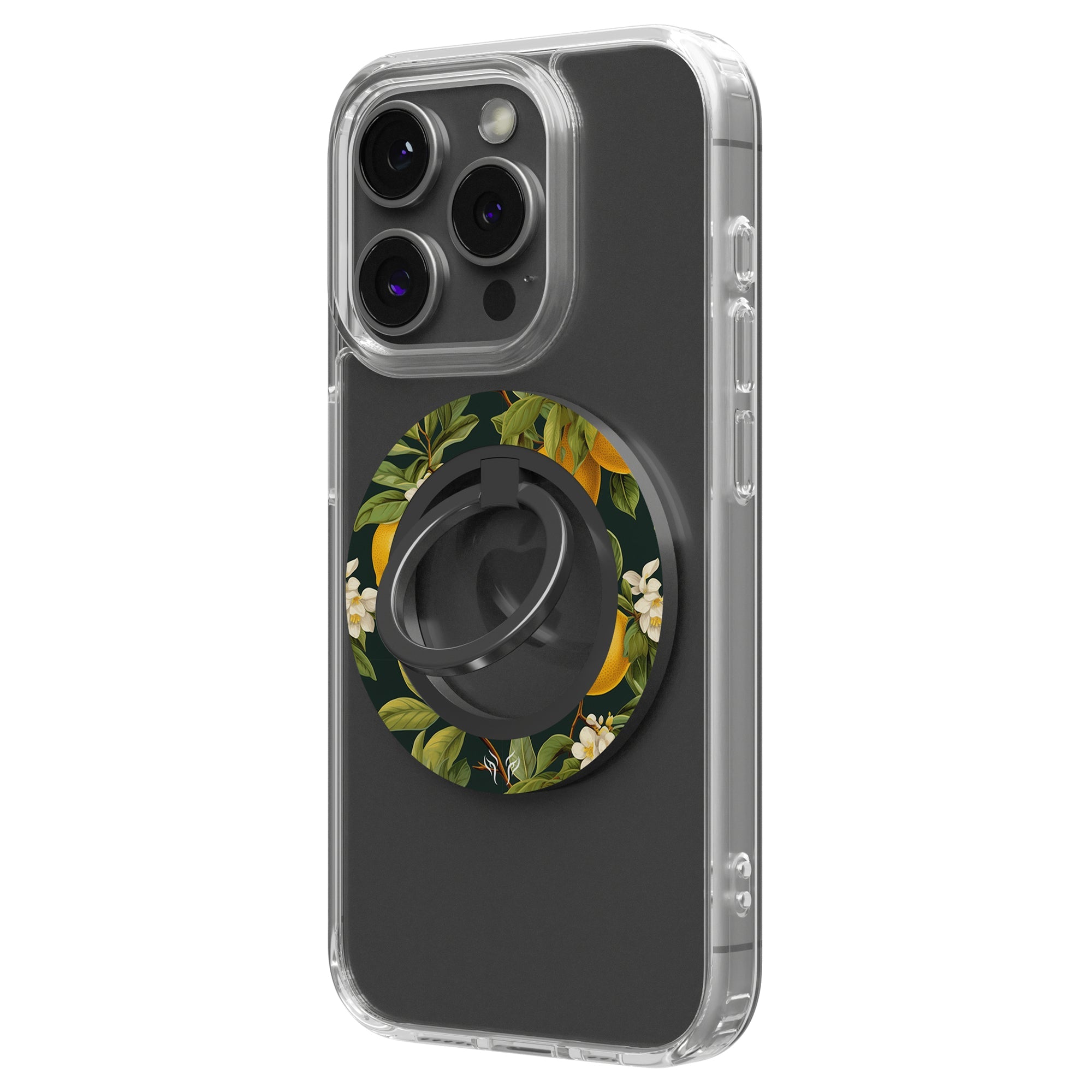 Flowery Lemon - Magnetring – magnetring för mobil