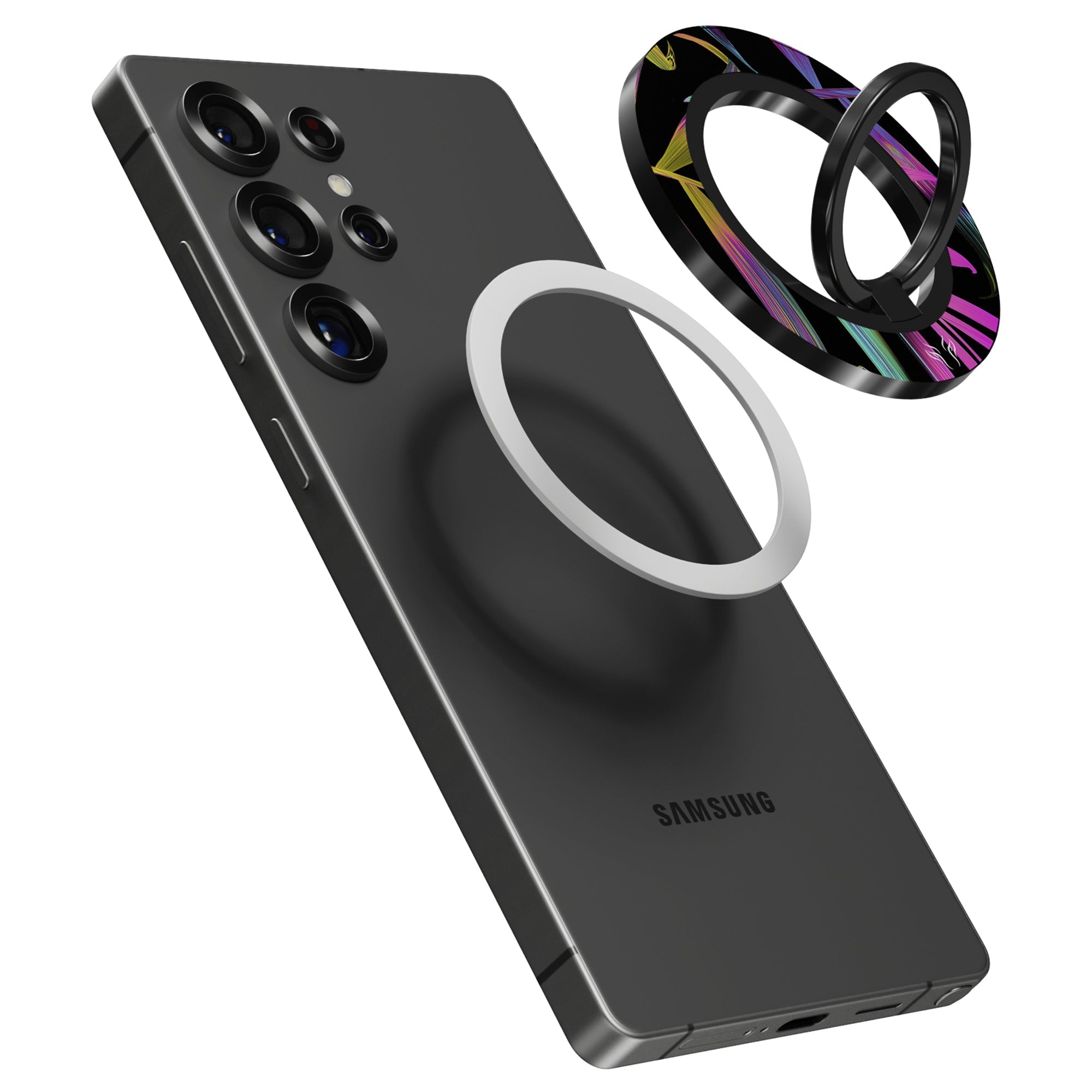 Fluorescence - Magnetring – magnetring för mobil