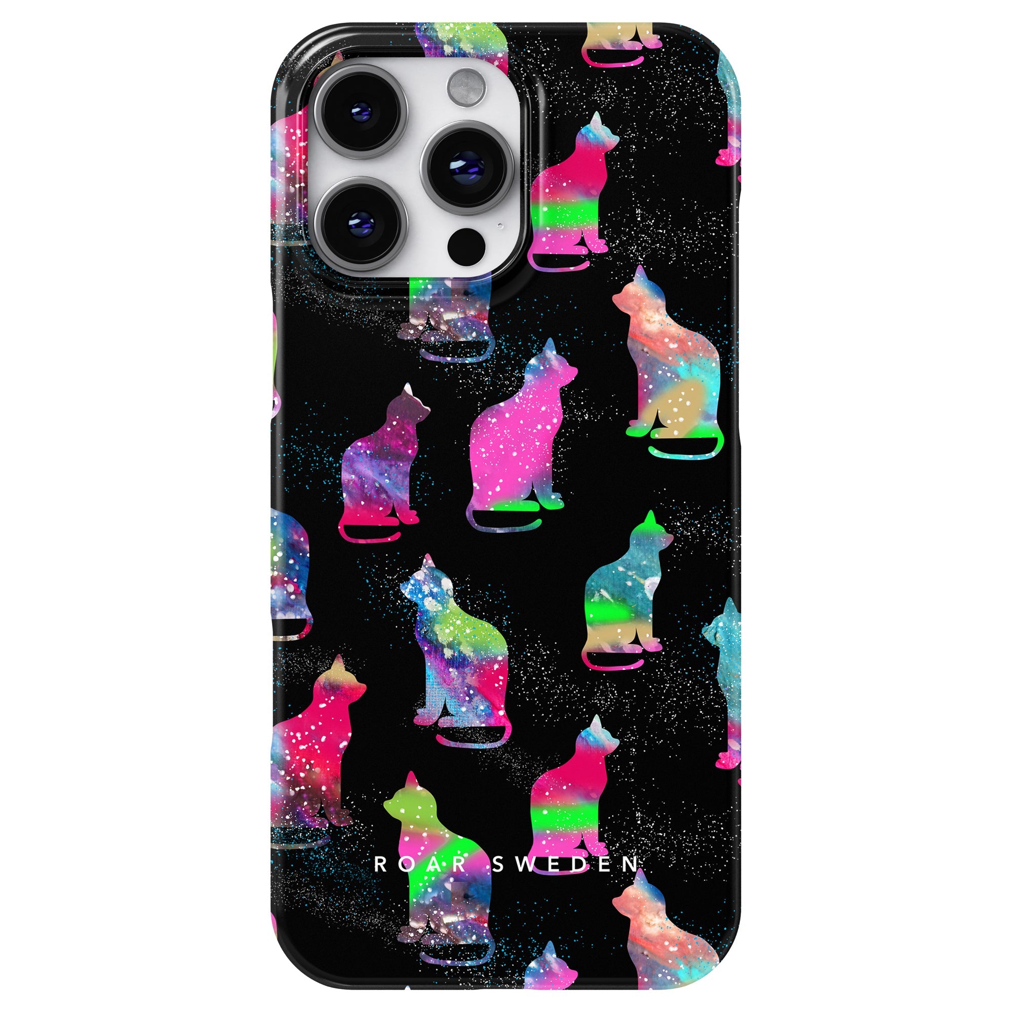 Slim mobilskal – Galaxy Cat