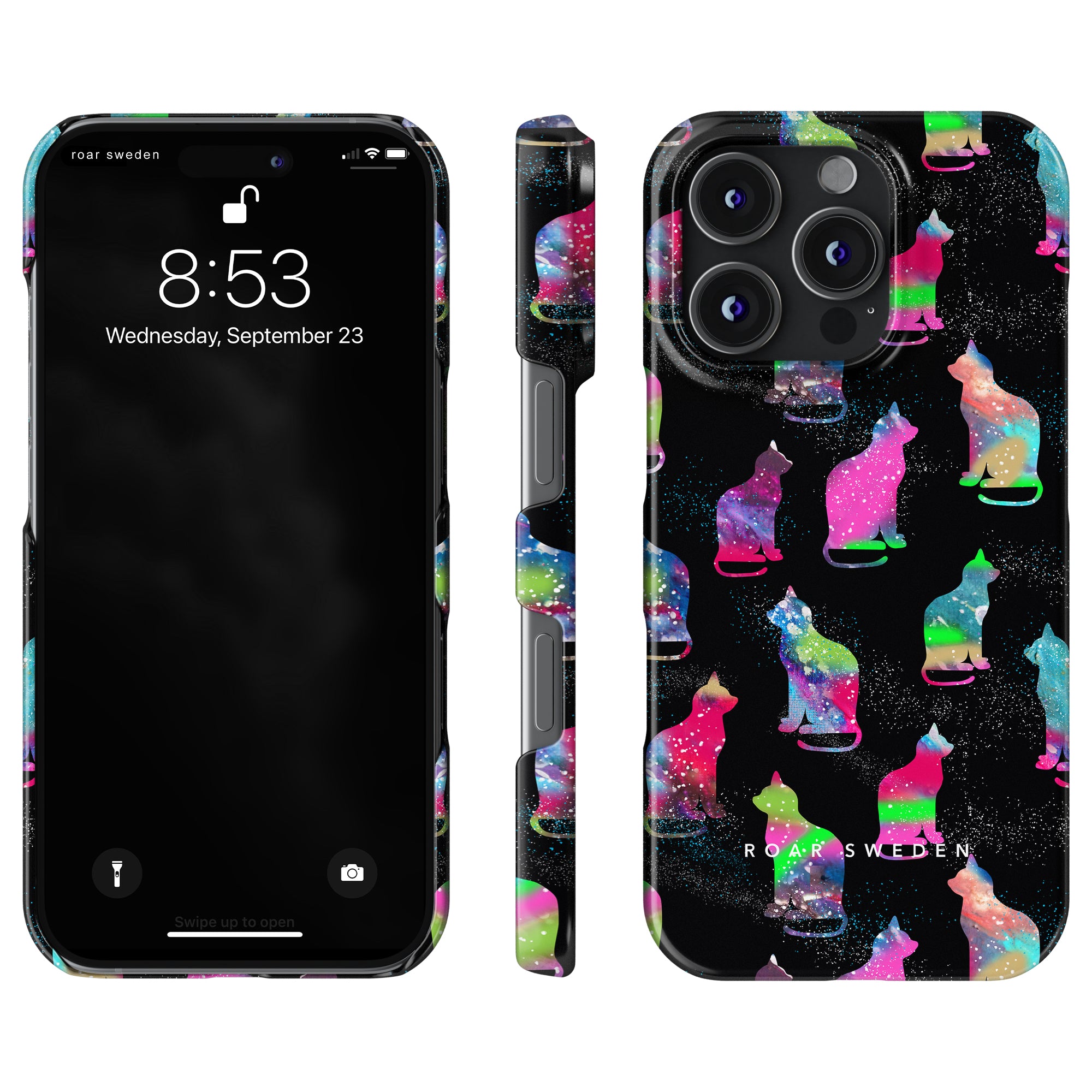 Cats & Dogs Slim mobilskal – Galaxy Cat