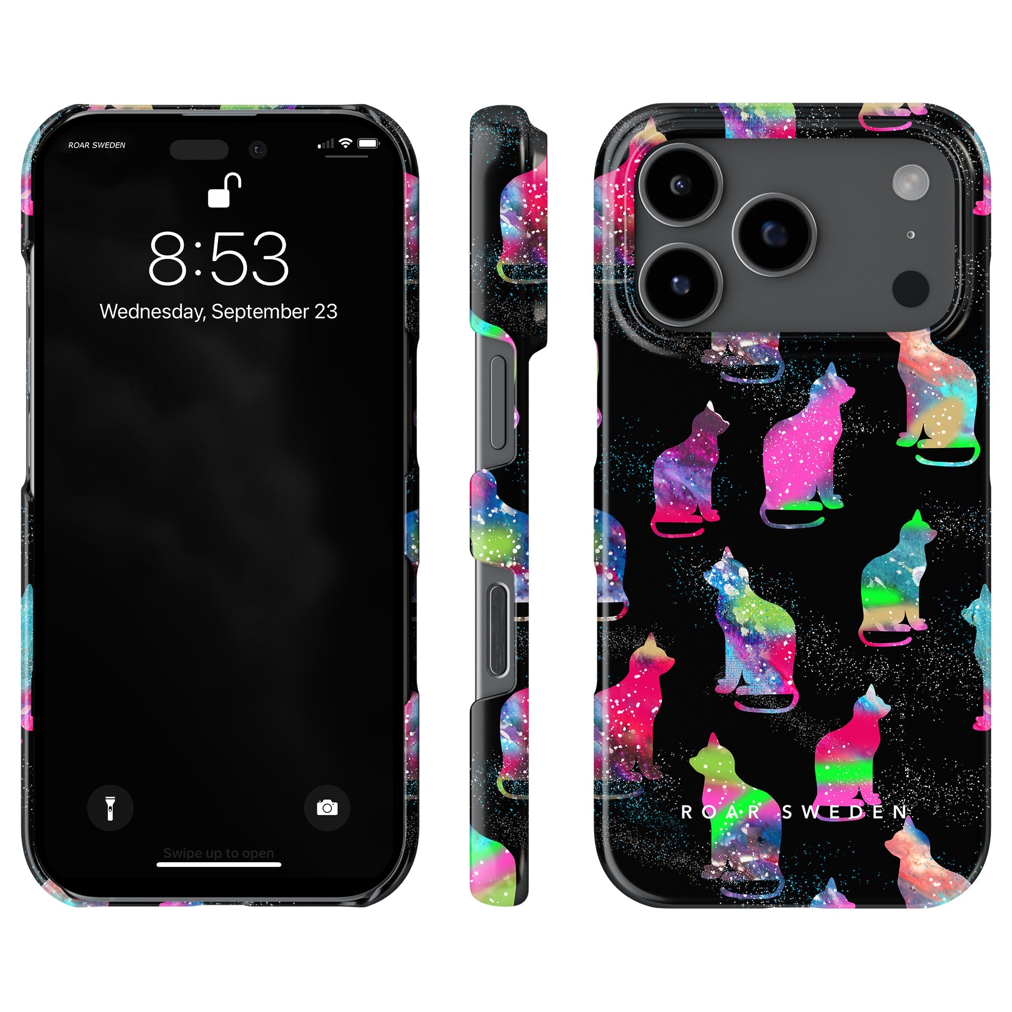 Cats & Dogs Slim mobilskal – Galaxy Cat