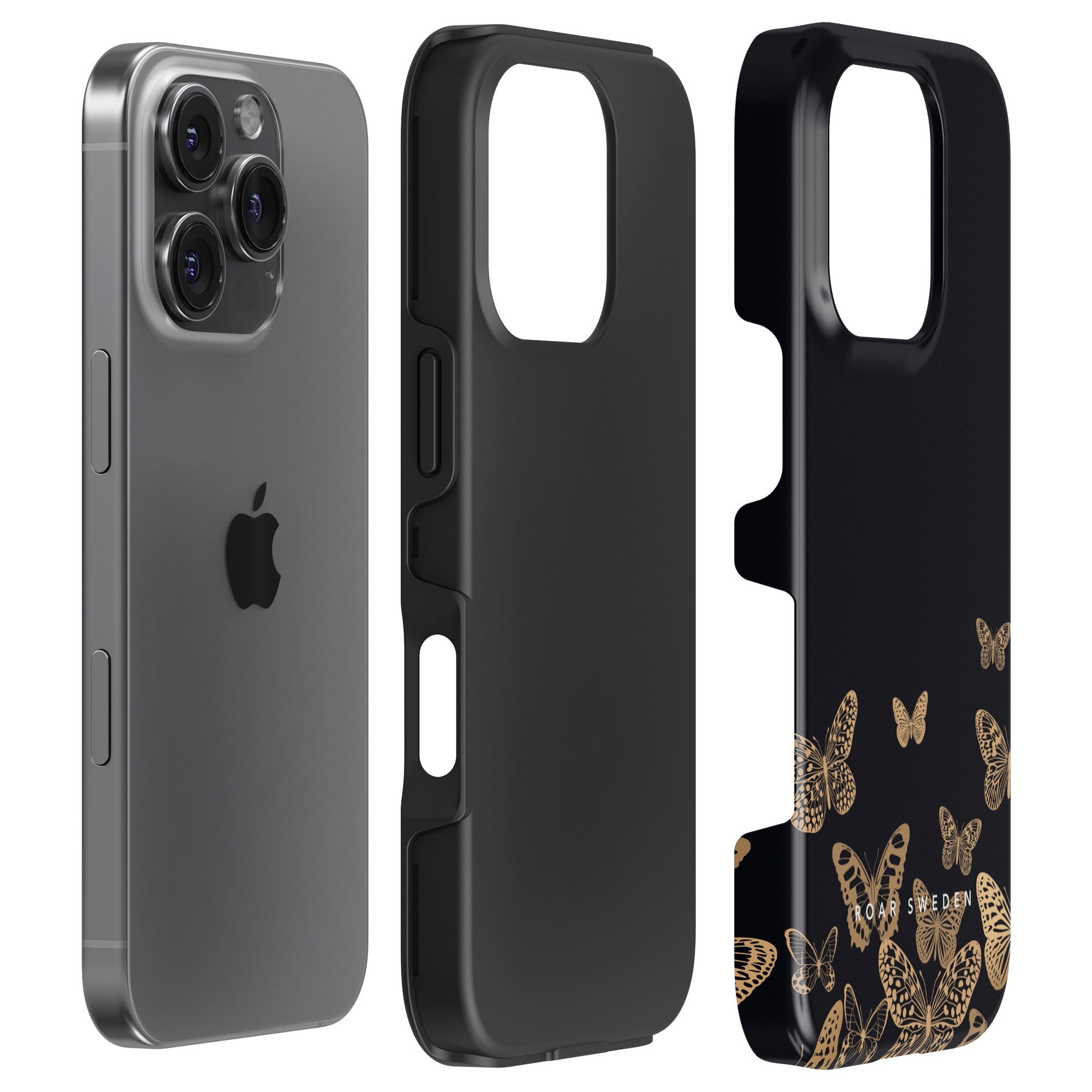 Golden Butterflies - Tough Case - Roar Sweden
