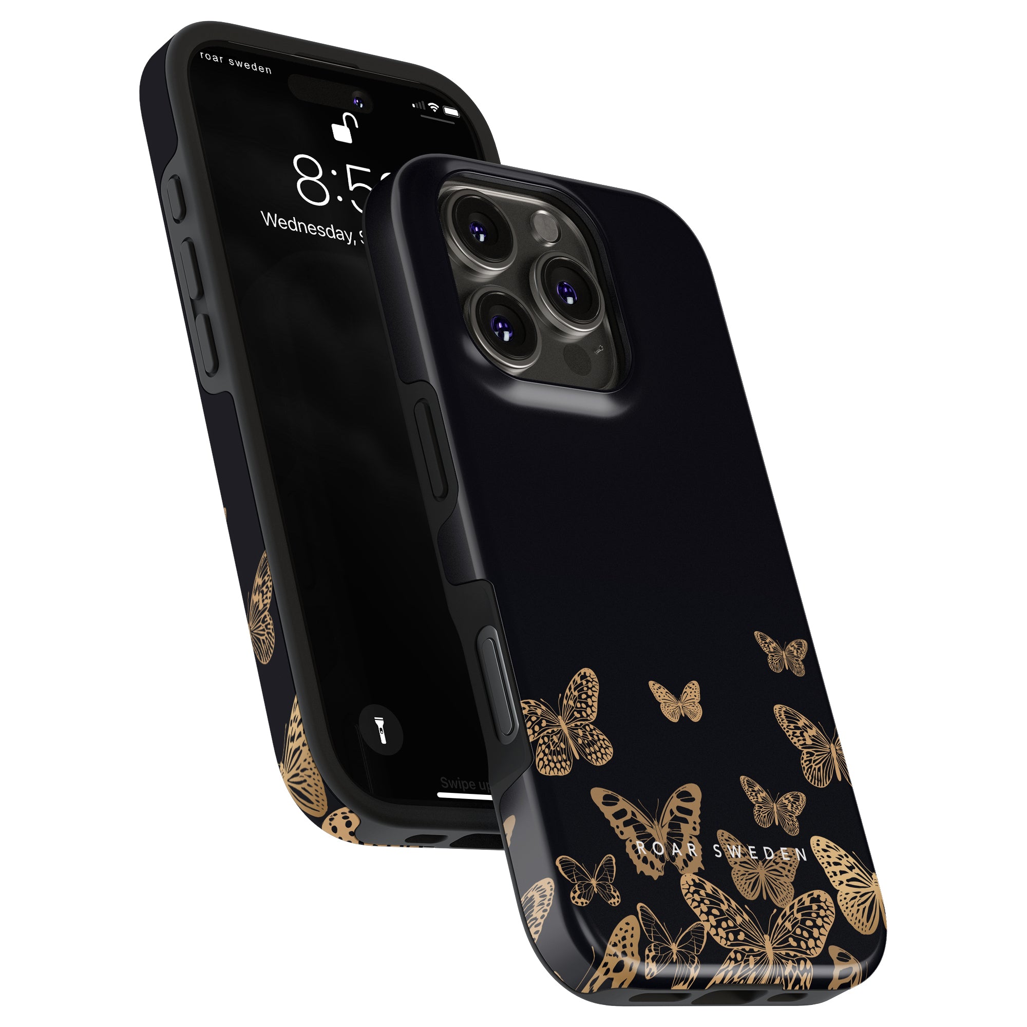 Golden Butterflies - Tough Case - Roar Sweden