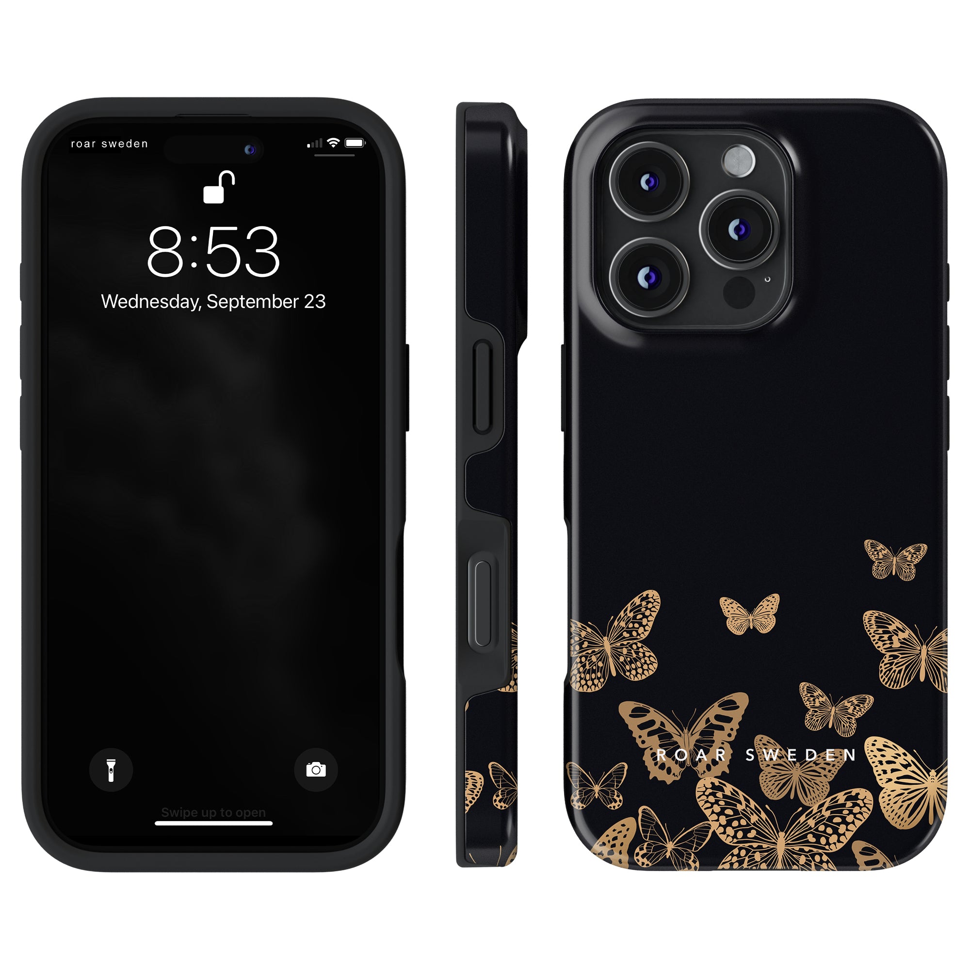 Golden Butterflies - Tough Case - Roar Sweden