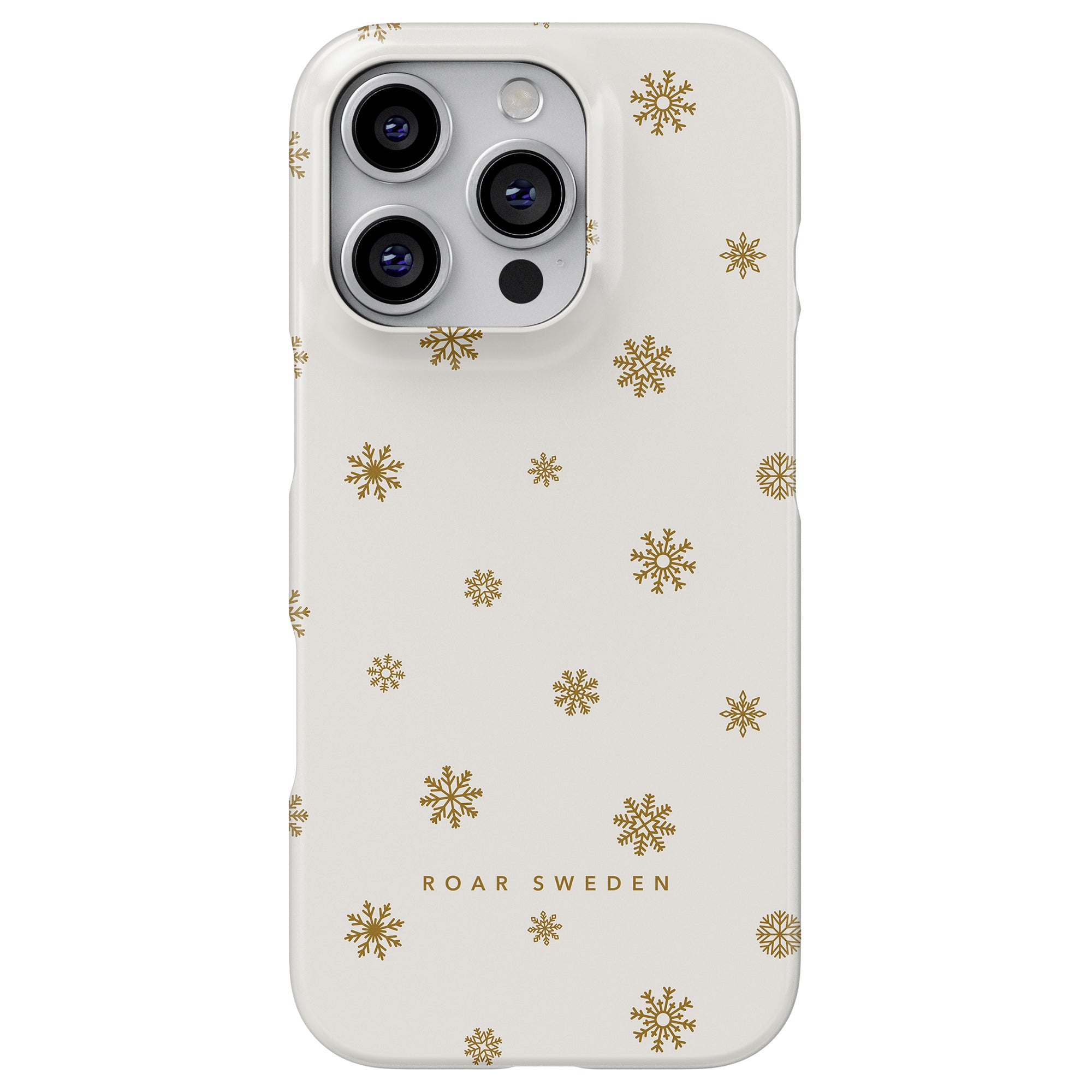 Golden Snowflake - Slim case - Roar Sweden