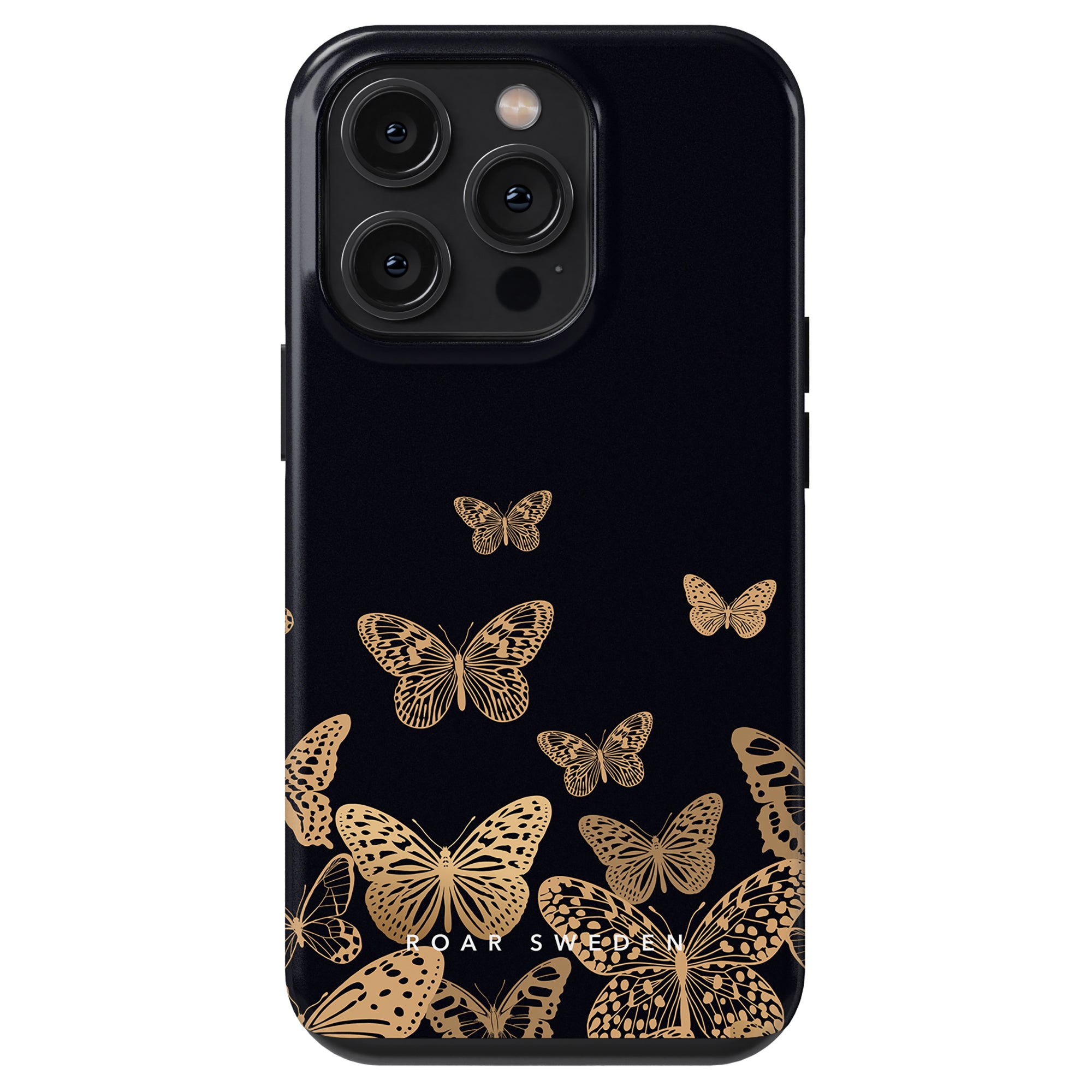 Ett Printeers smartphonefodral med Golden Butterflies - Tough Case på.