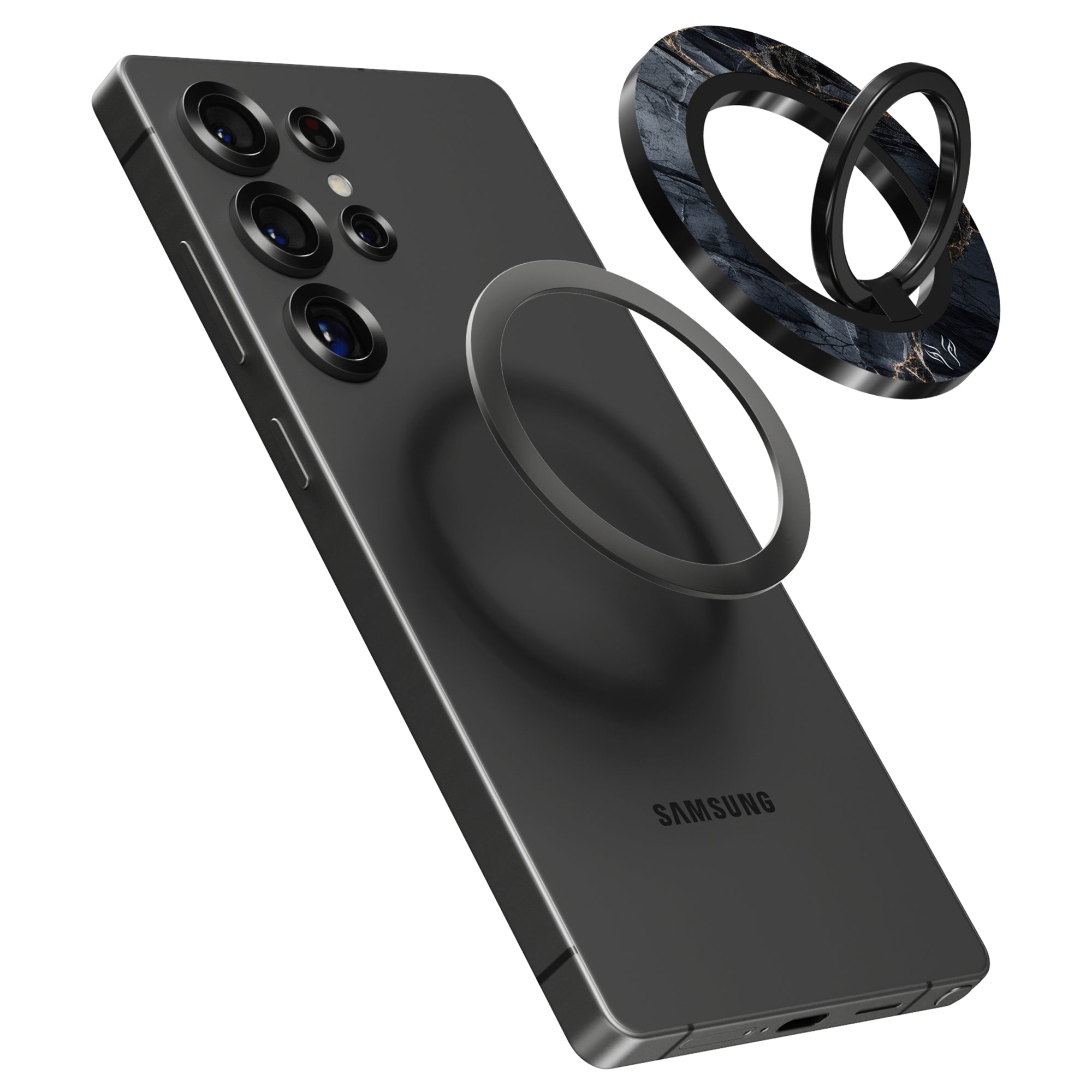 Granite - Magnetring – magnetring för mobil