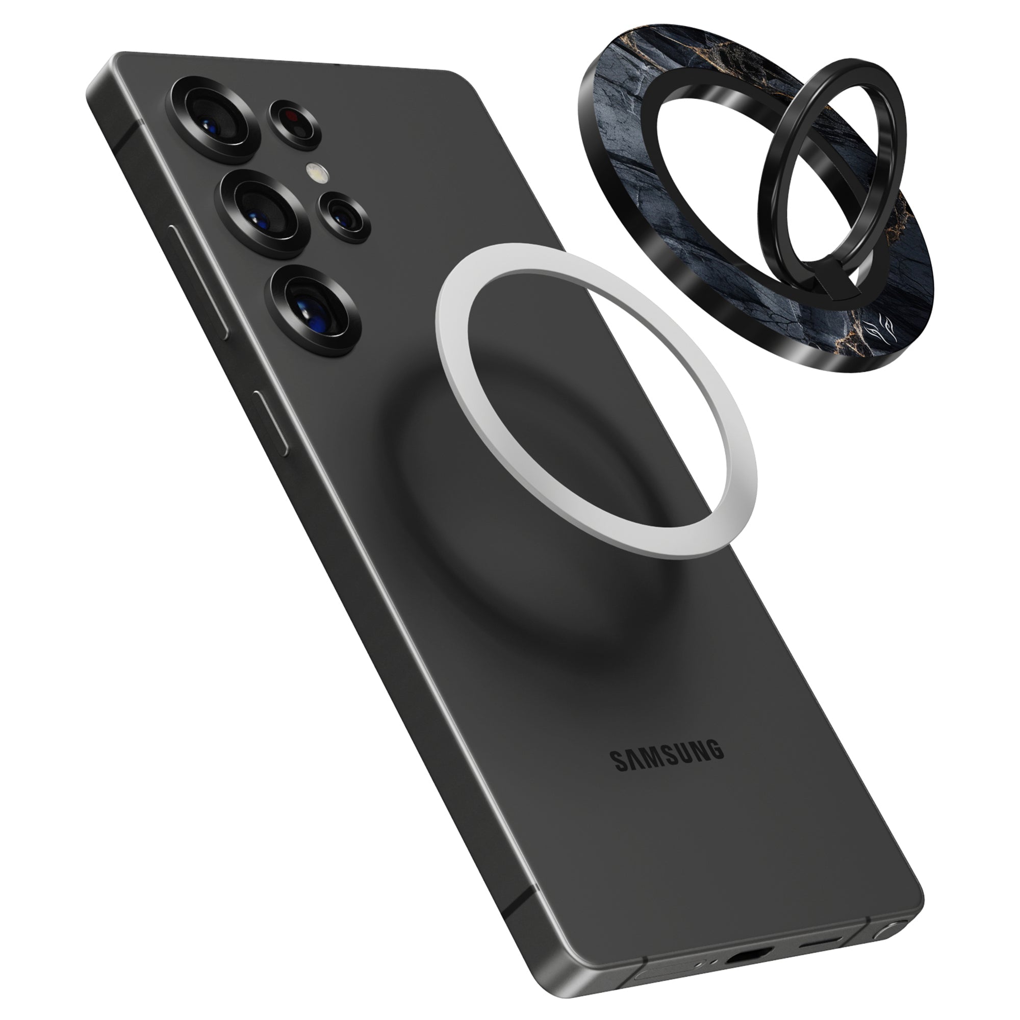 Granite - Magnetring – magnetring för mobil