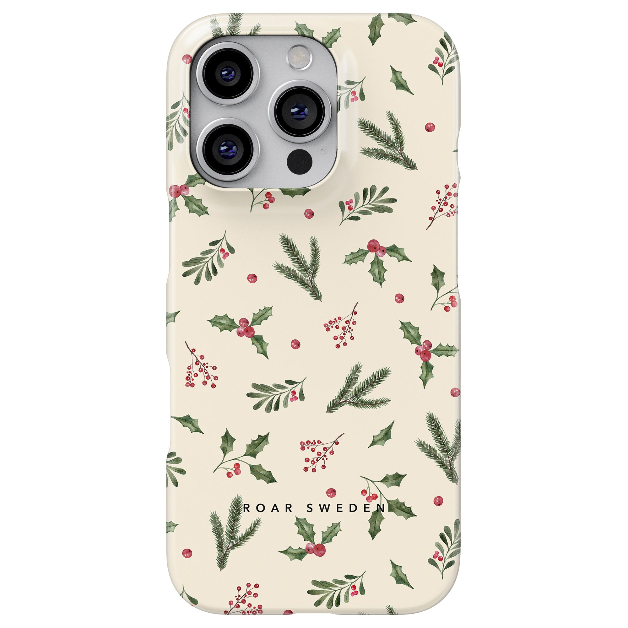Holly Leaves - Slim case - Roar Sweden