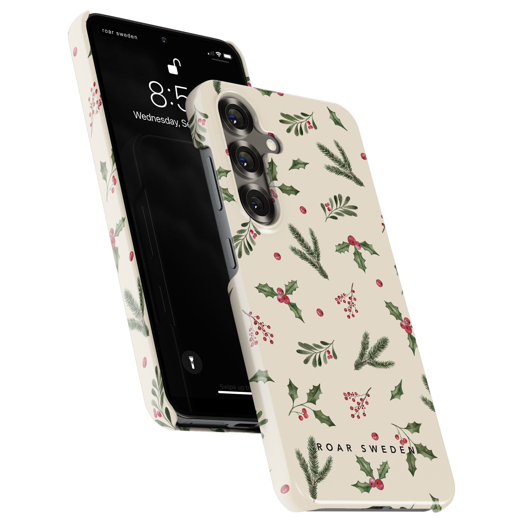 Holly Leaves - Slim case - Roar Sweden