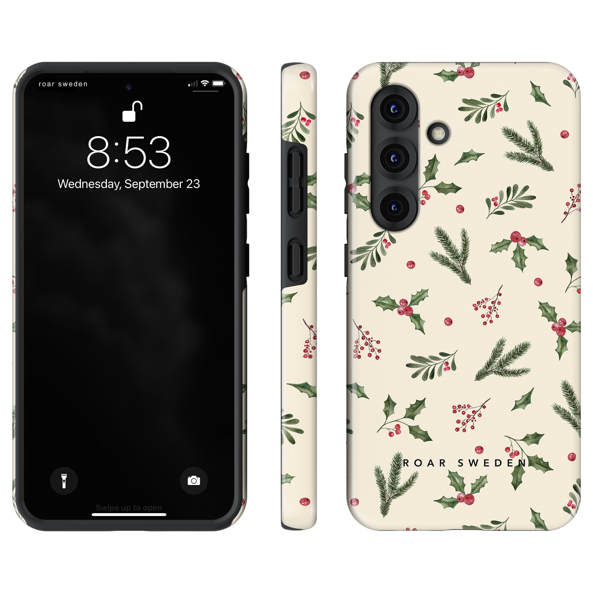 Holly Leaves - Tough Case - Roar Sweden