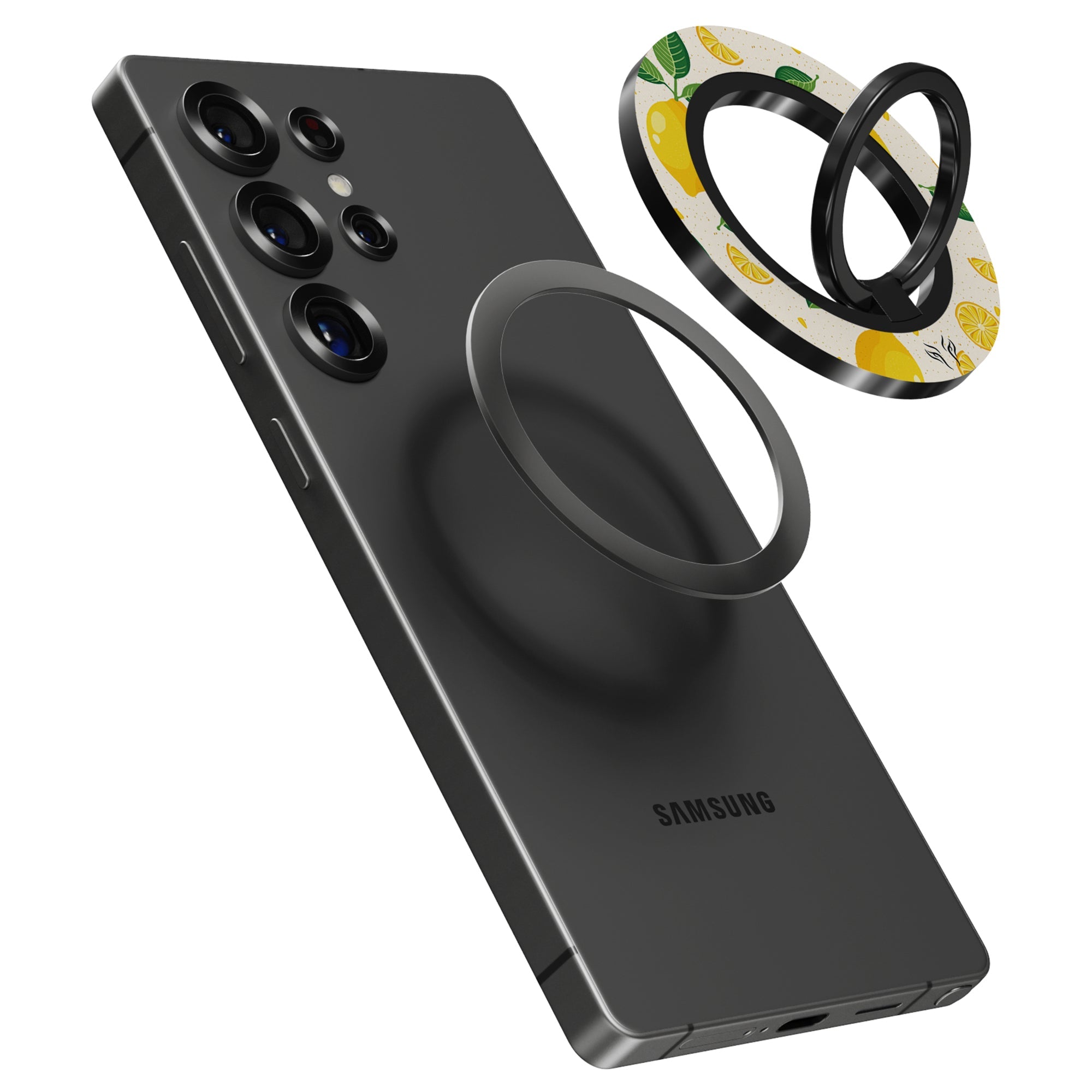 Juicy Lemon - Magnetring – magnetring för mobil