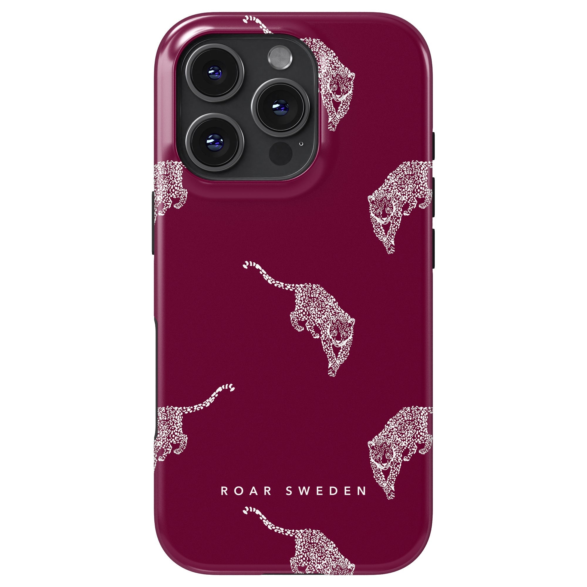 Tough mobilskal - Kitty Burgundy