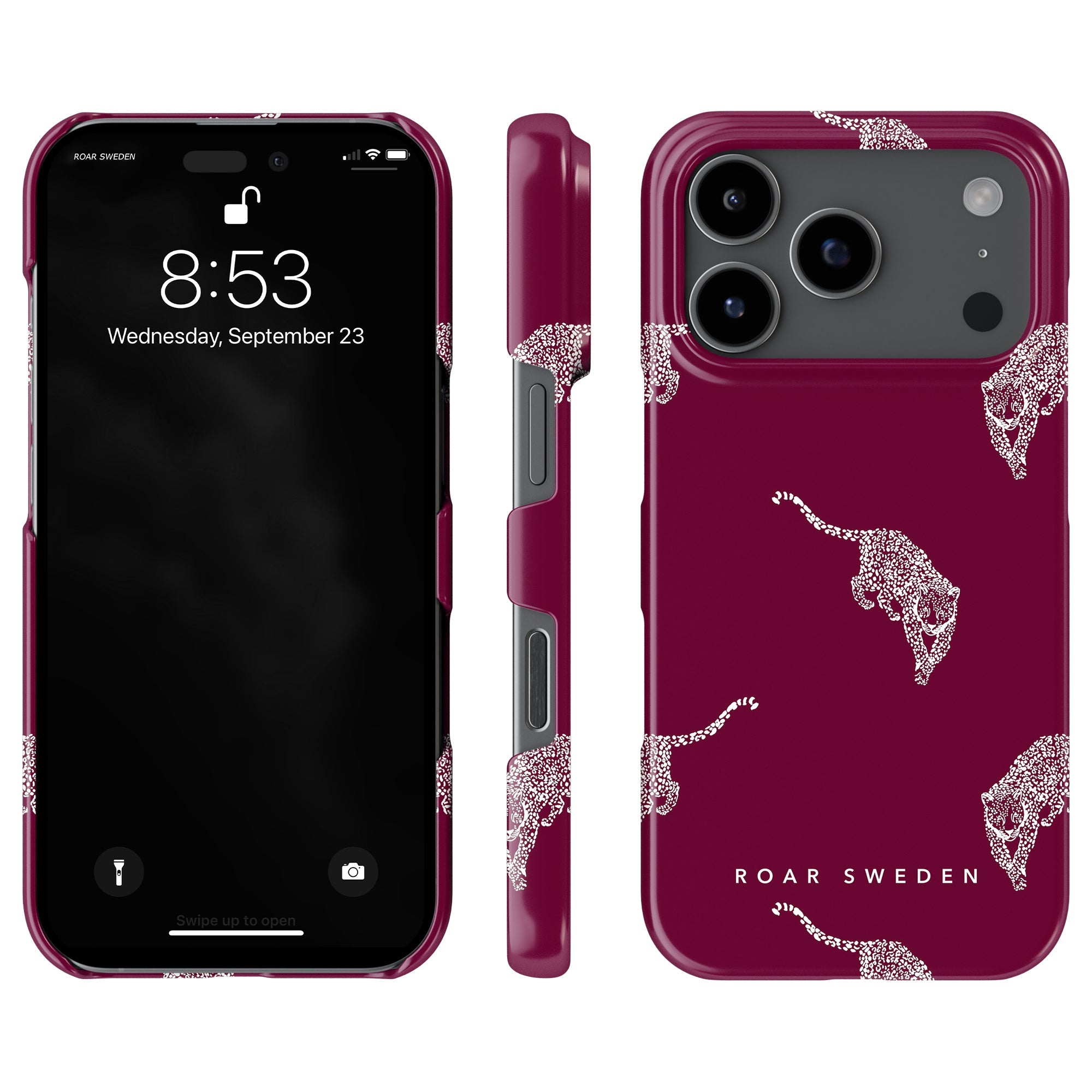 Kitty Slim mobilskal – Kitty Burgundy