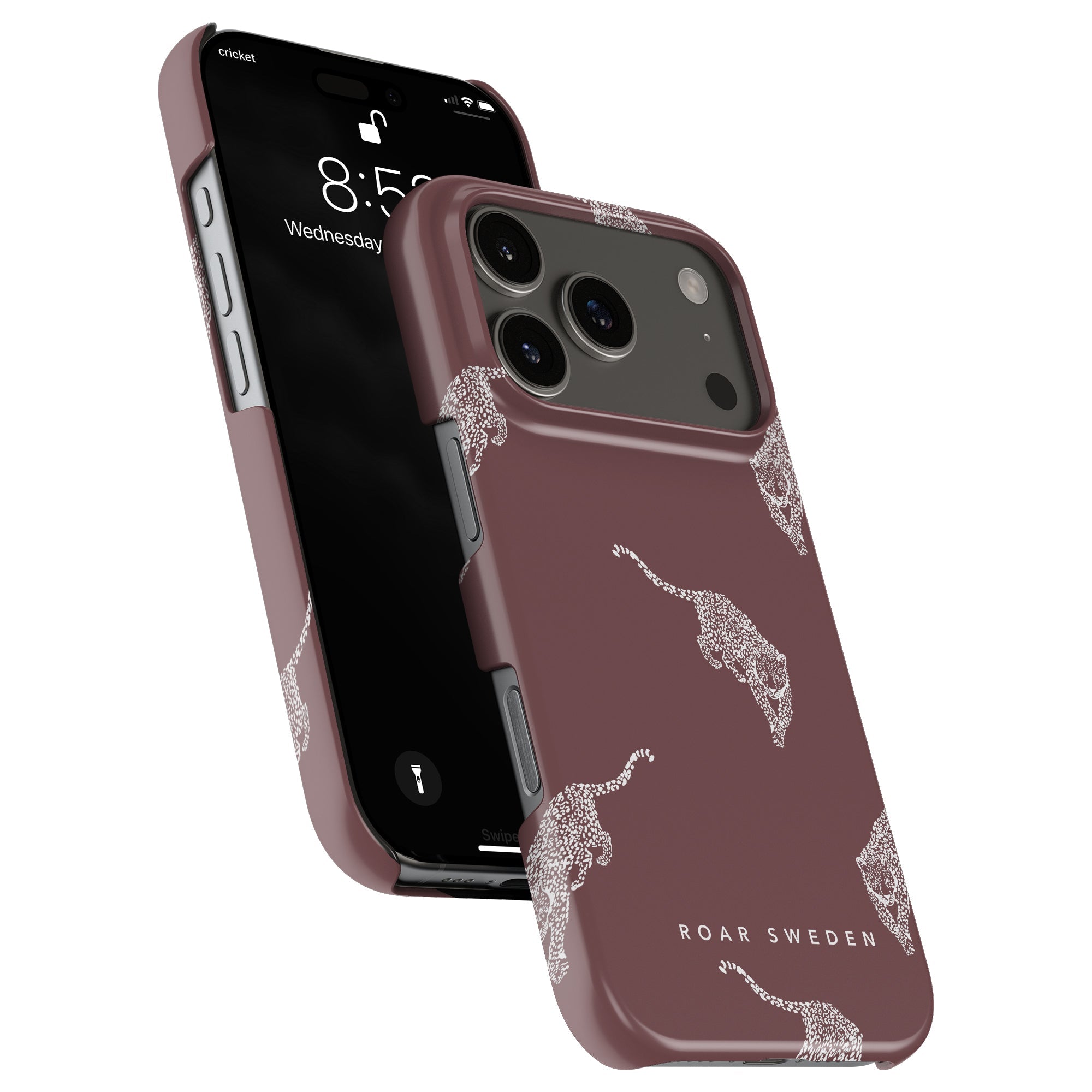 Kitty Slim mobilskal – Kitty Burgundy New London