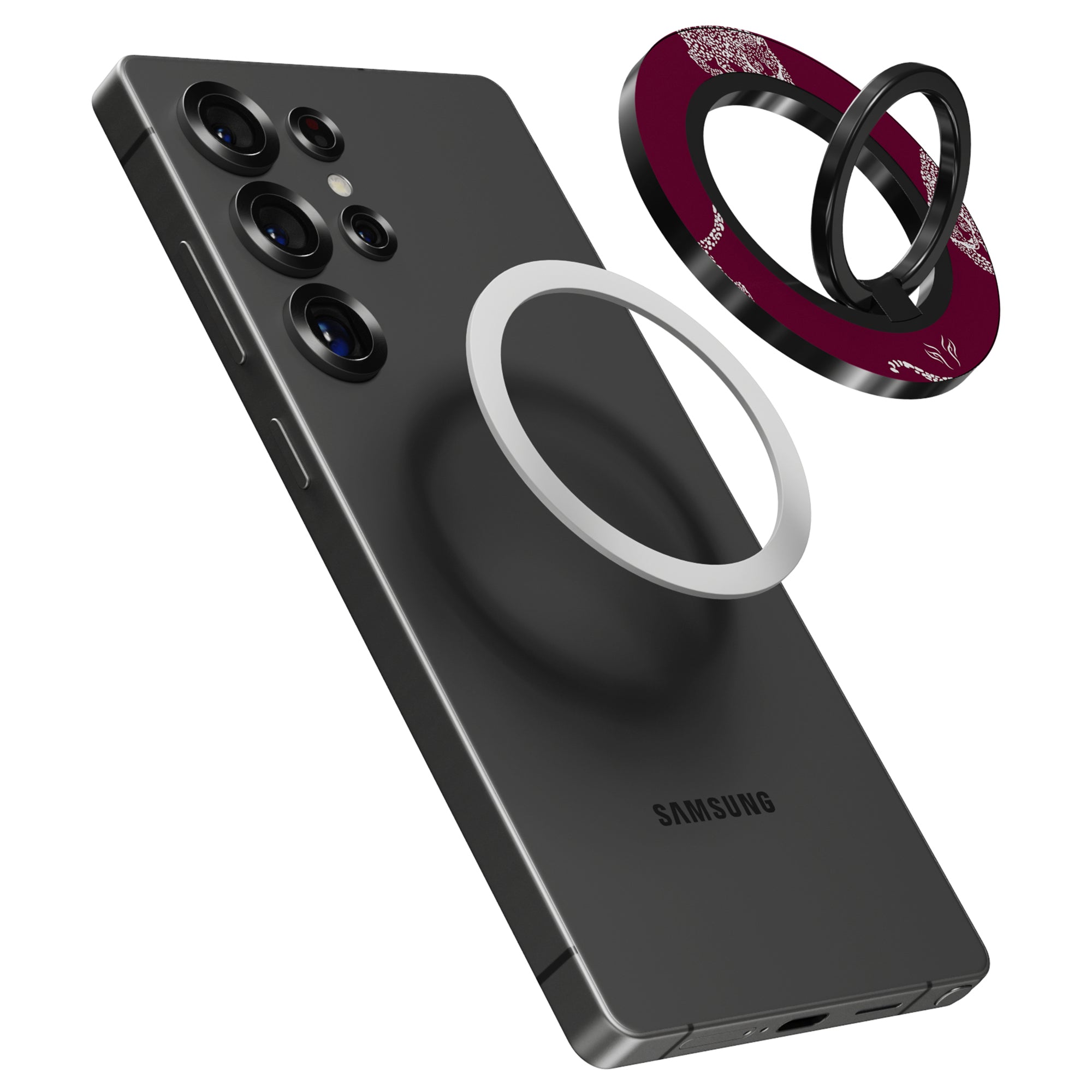 Kitty Burgundy - Mobilring - Roar Sweden