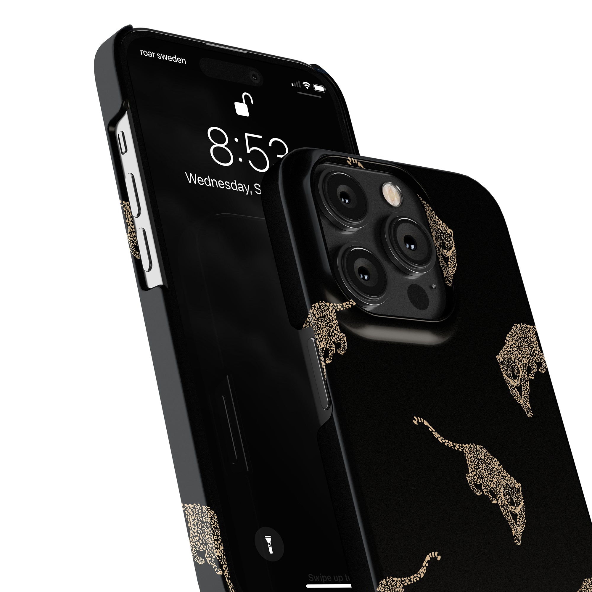 An elegant Kitty Black - Slim case smartphone case for the iPhone 11 Pro.