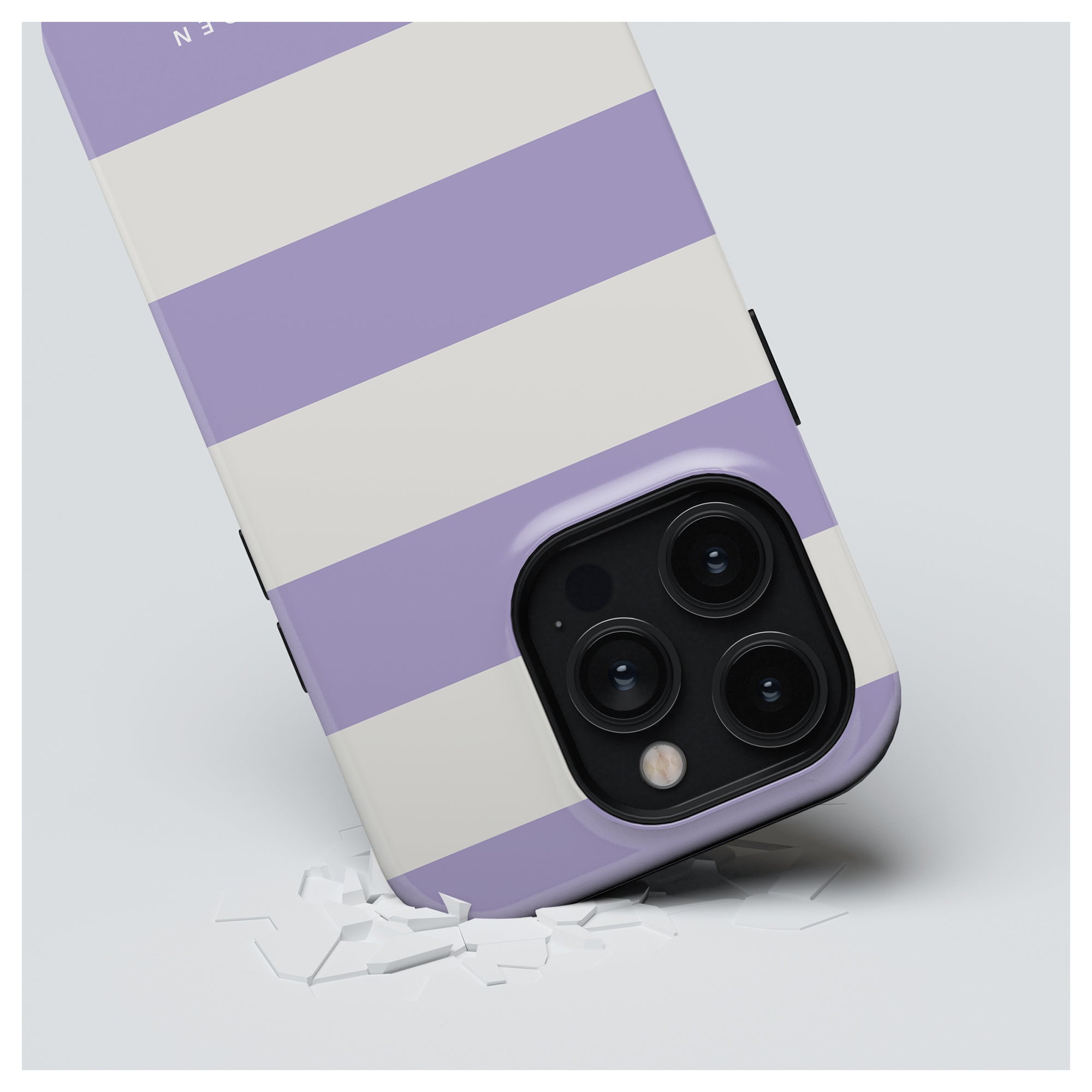 Lavender Stripes - Magsafe Tough Case - Roar Sweden