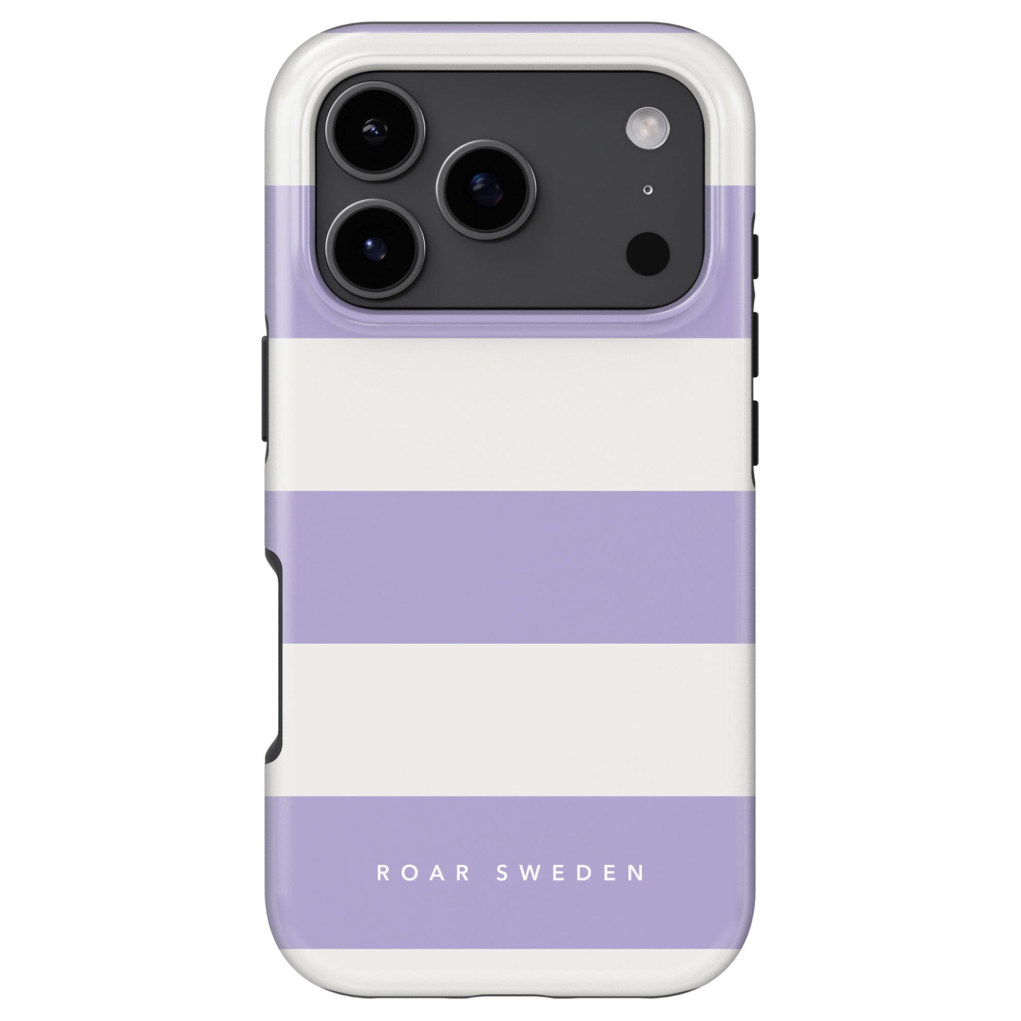 Lavender Stripes - Tough Case - Roar Sweden