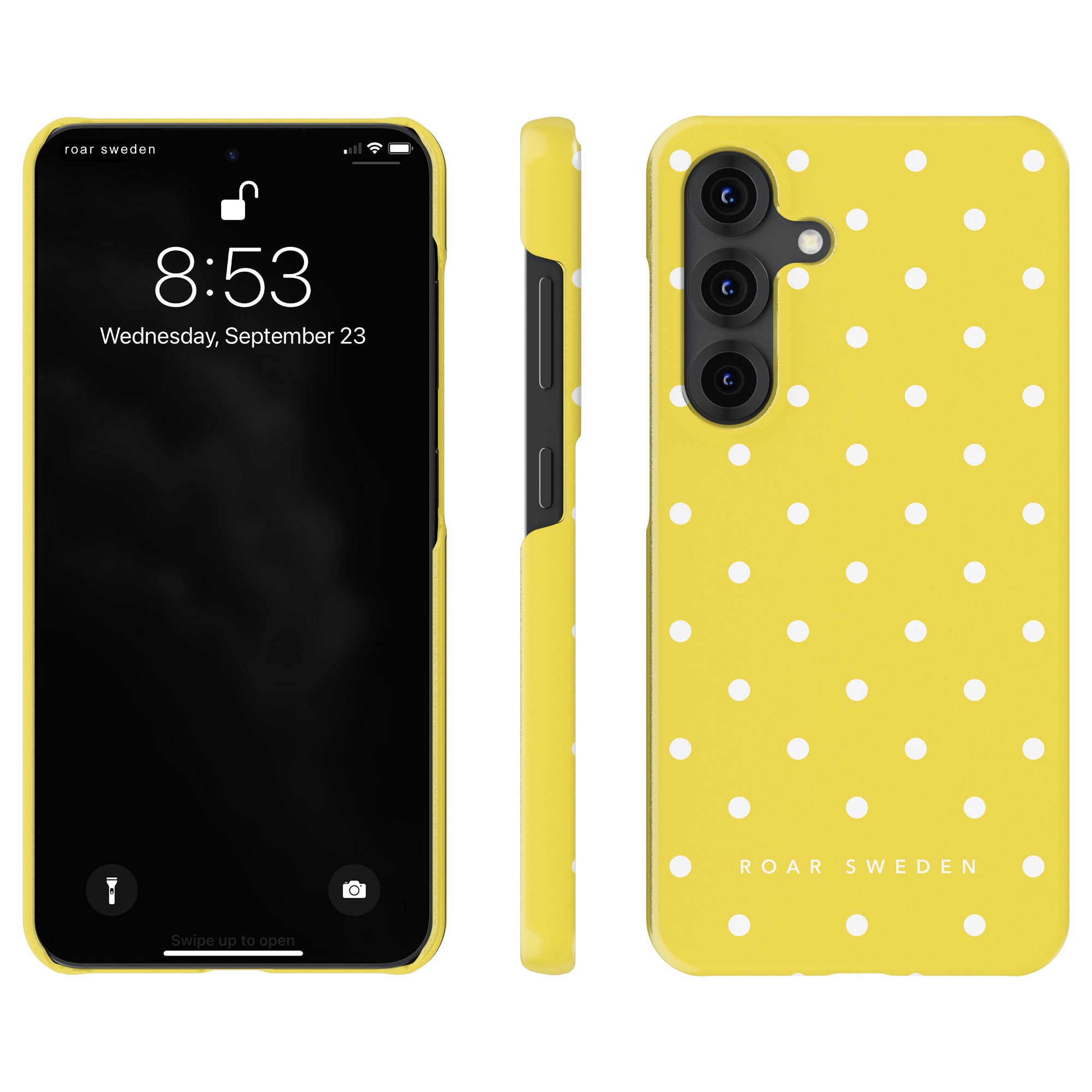 Lemon Dots - Slim case - Roar Sweden