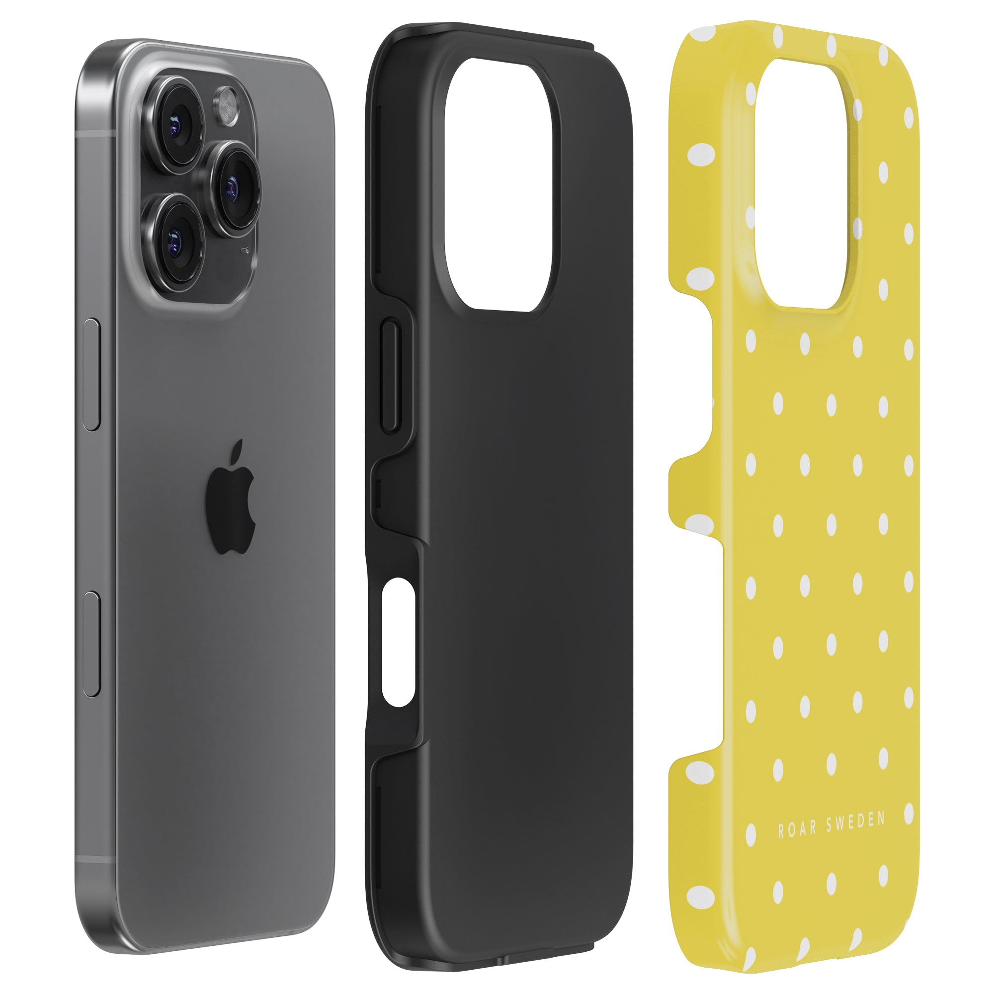 Lemon Dots - Tough Case - Roar Sweden