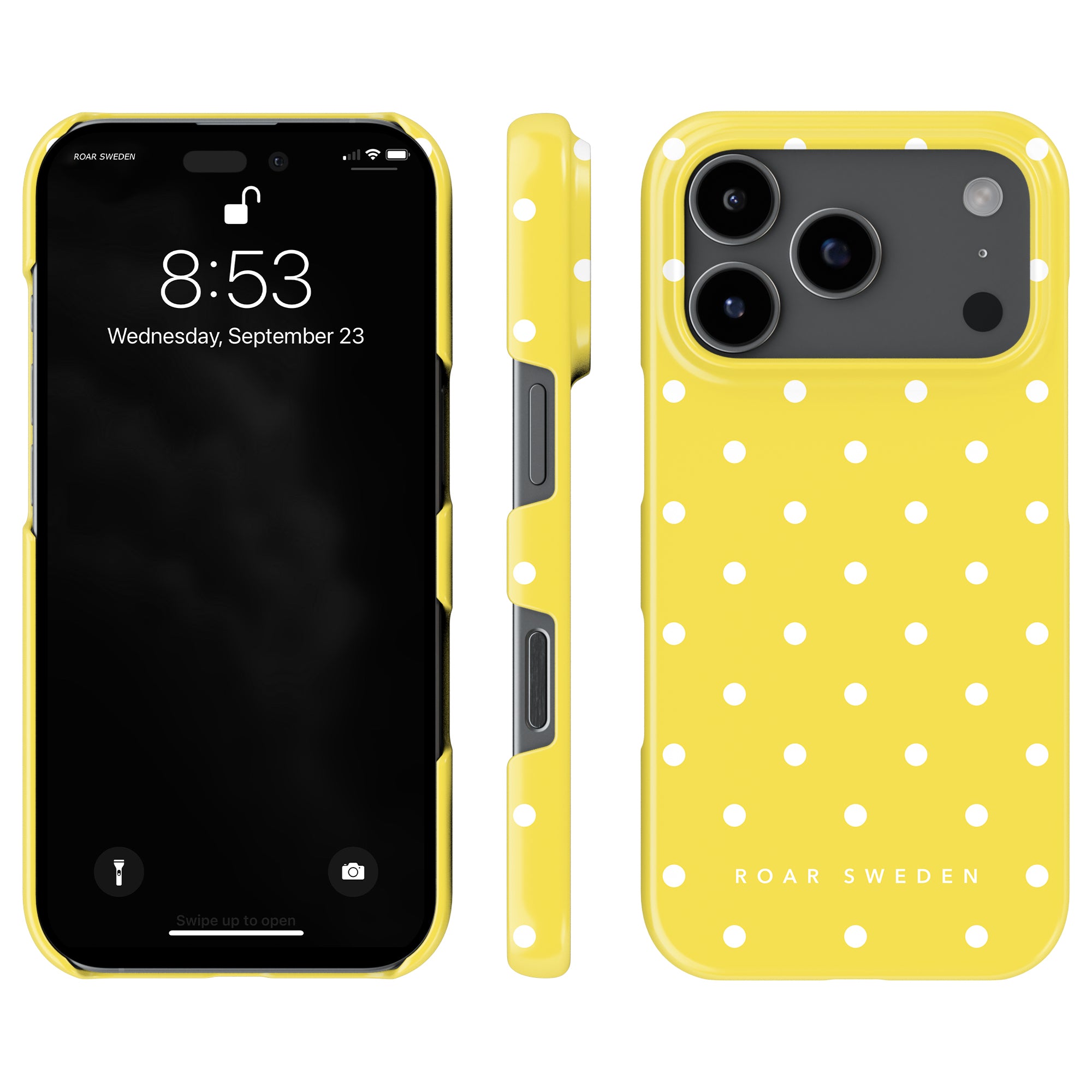 Lemon Dots - Slim case - Roar Sweden