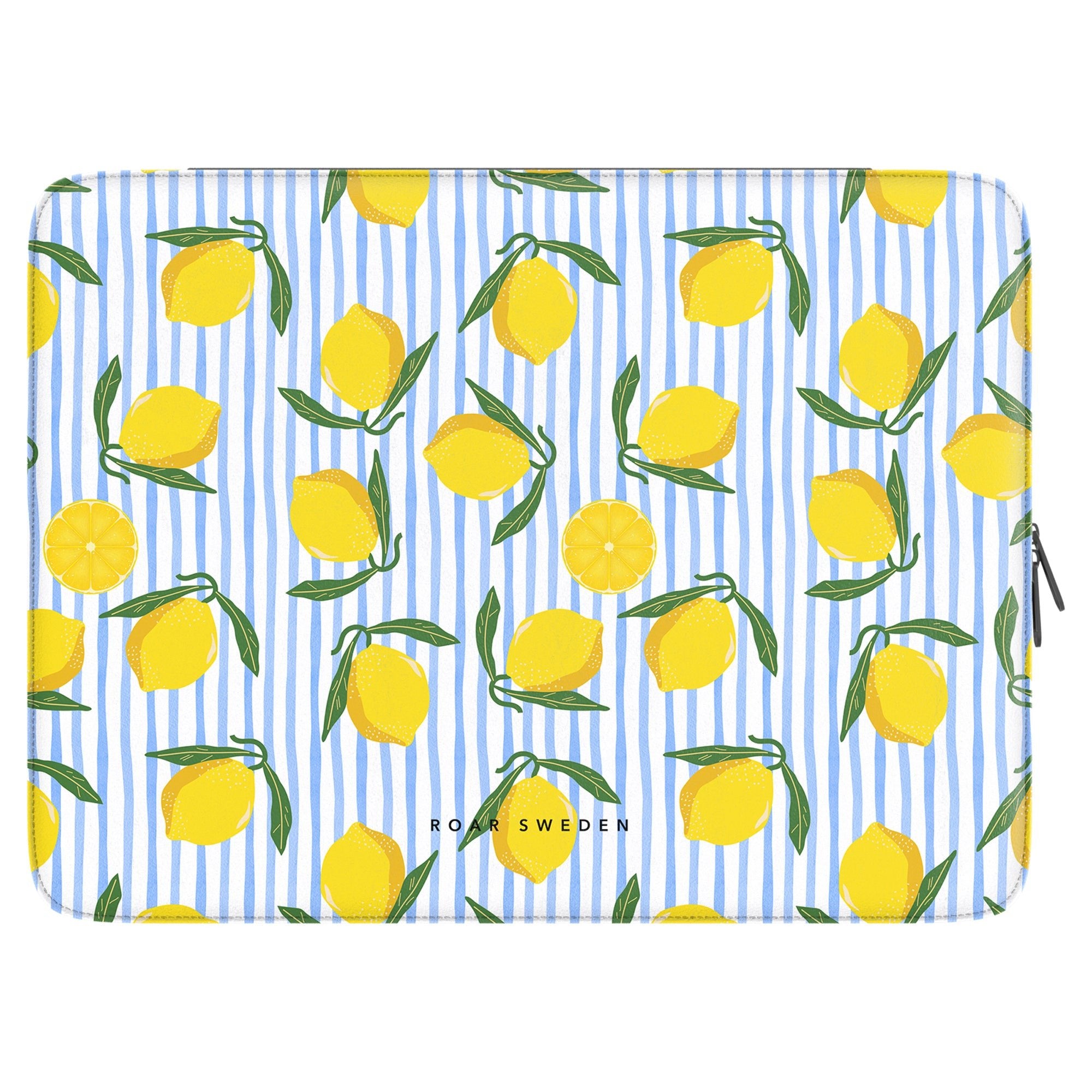 Lemon Stripes - Laptopfodral - Roar Sweden
