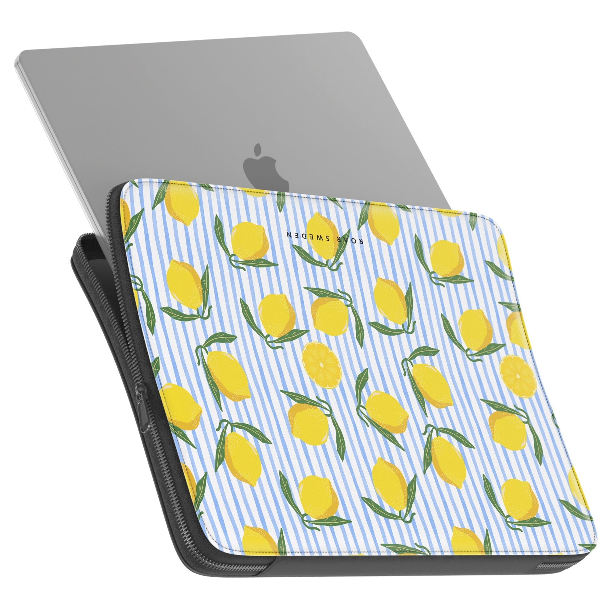 Lemon Stripes - Laptopfodral - Roar Sweden