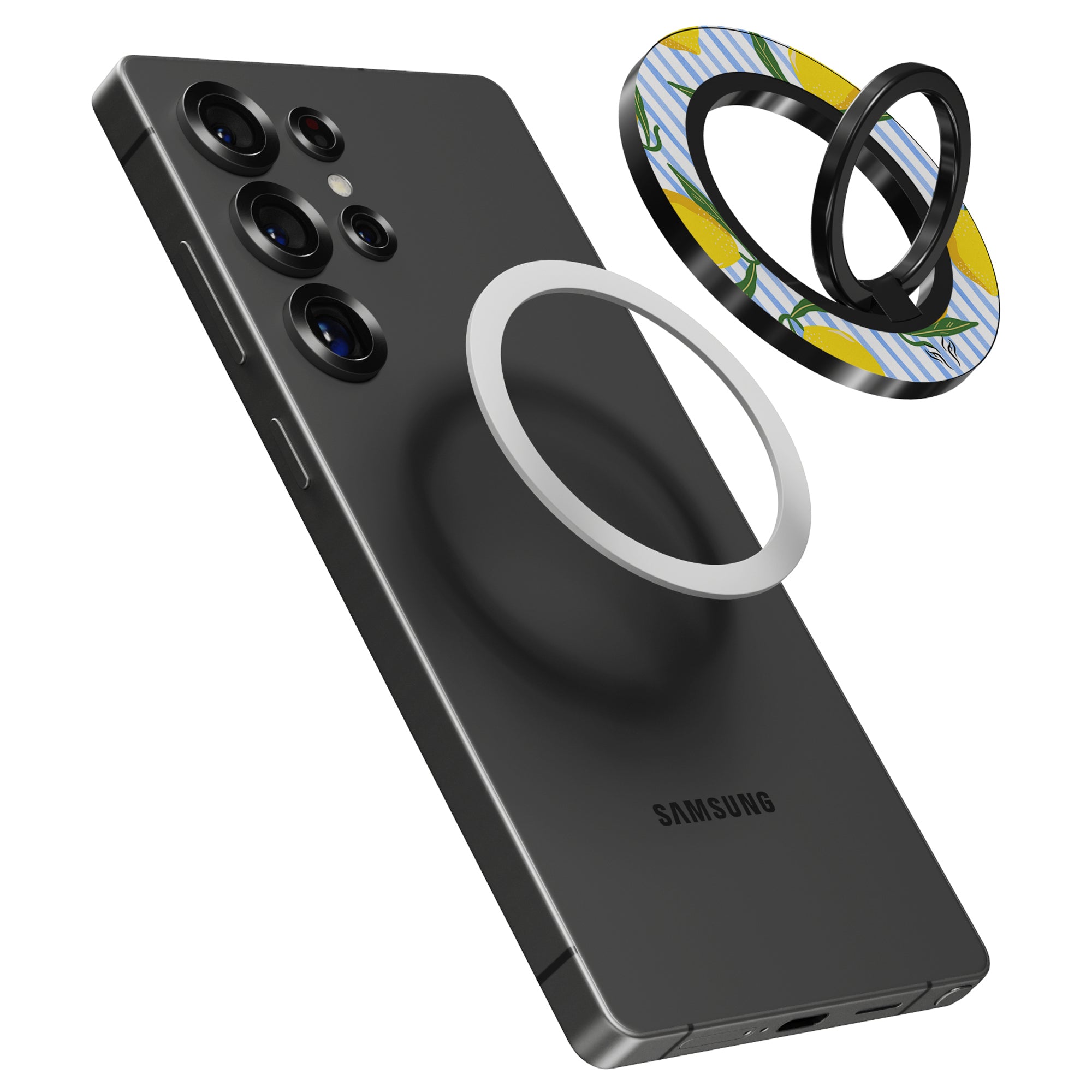 Lemon Stripes - Mobilring - Roar Sweden