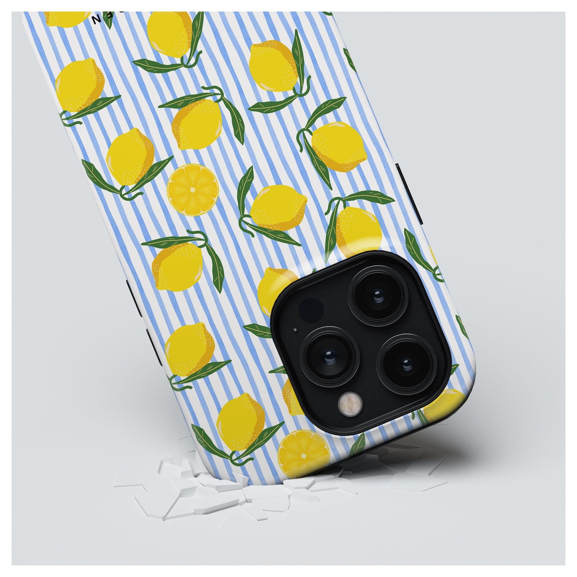 Lemon Stripes - Magsafe Tough Case - Roar Sweden