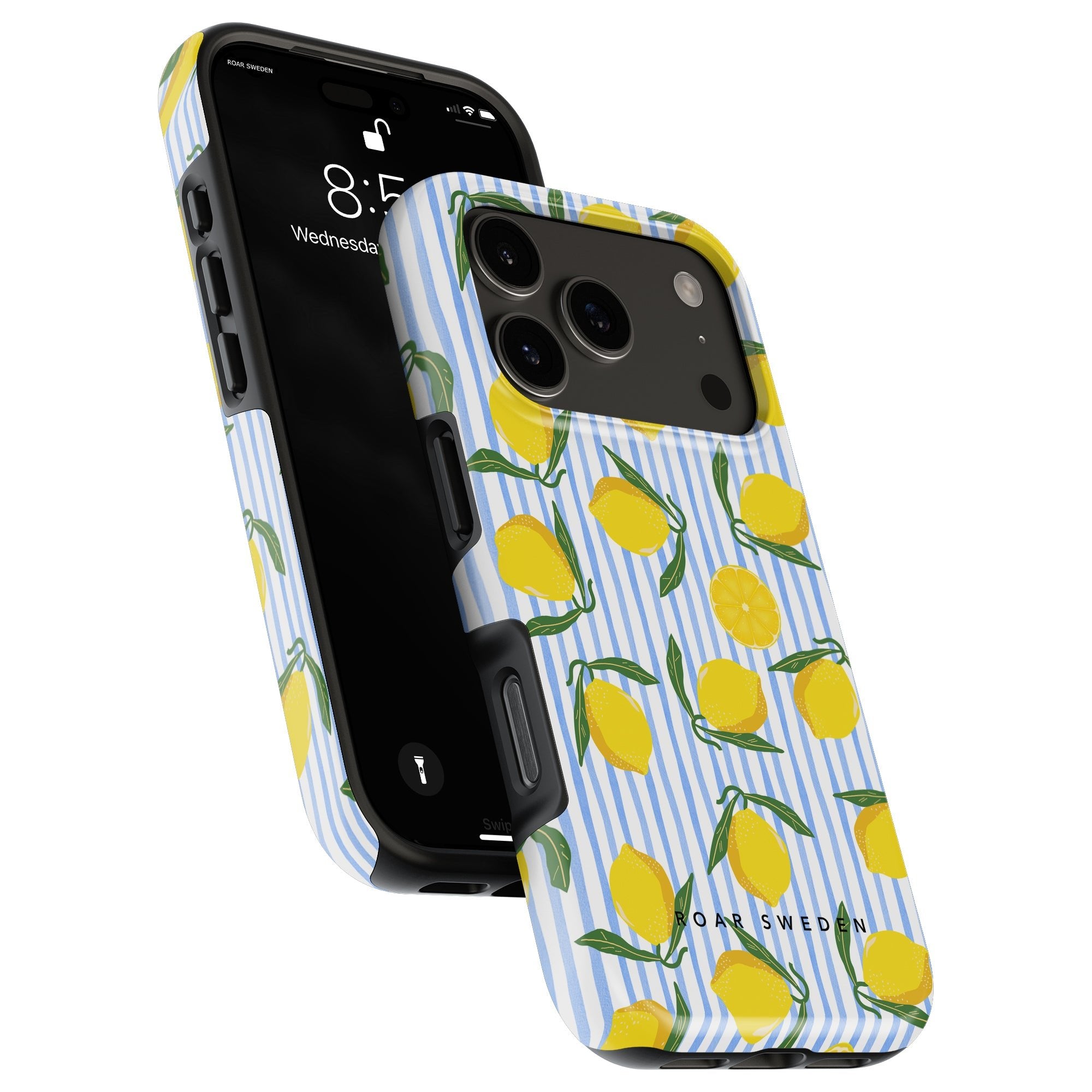 Lemon Stripes - Tough Case - Roar Sweden