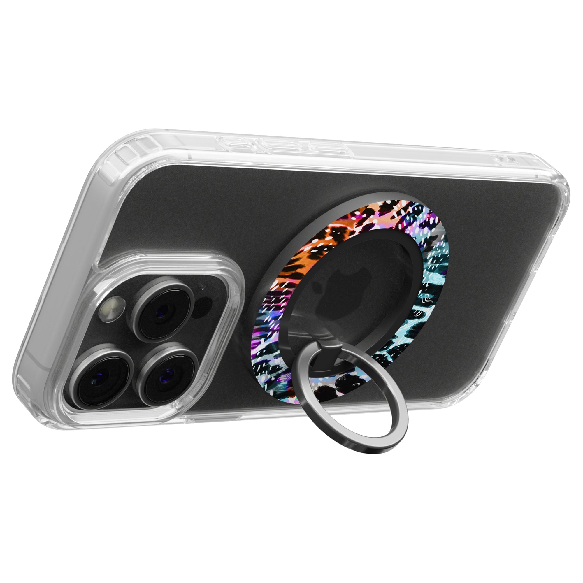 Leopard Burst - Magnetring – magnetring för mobil