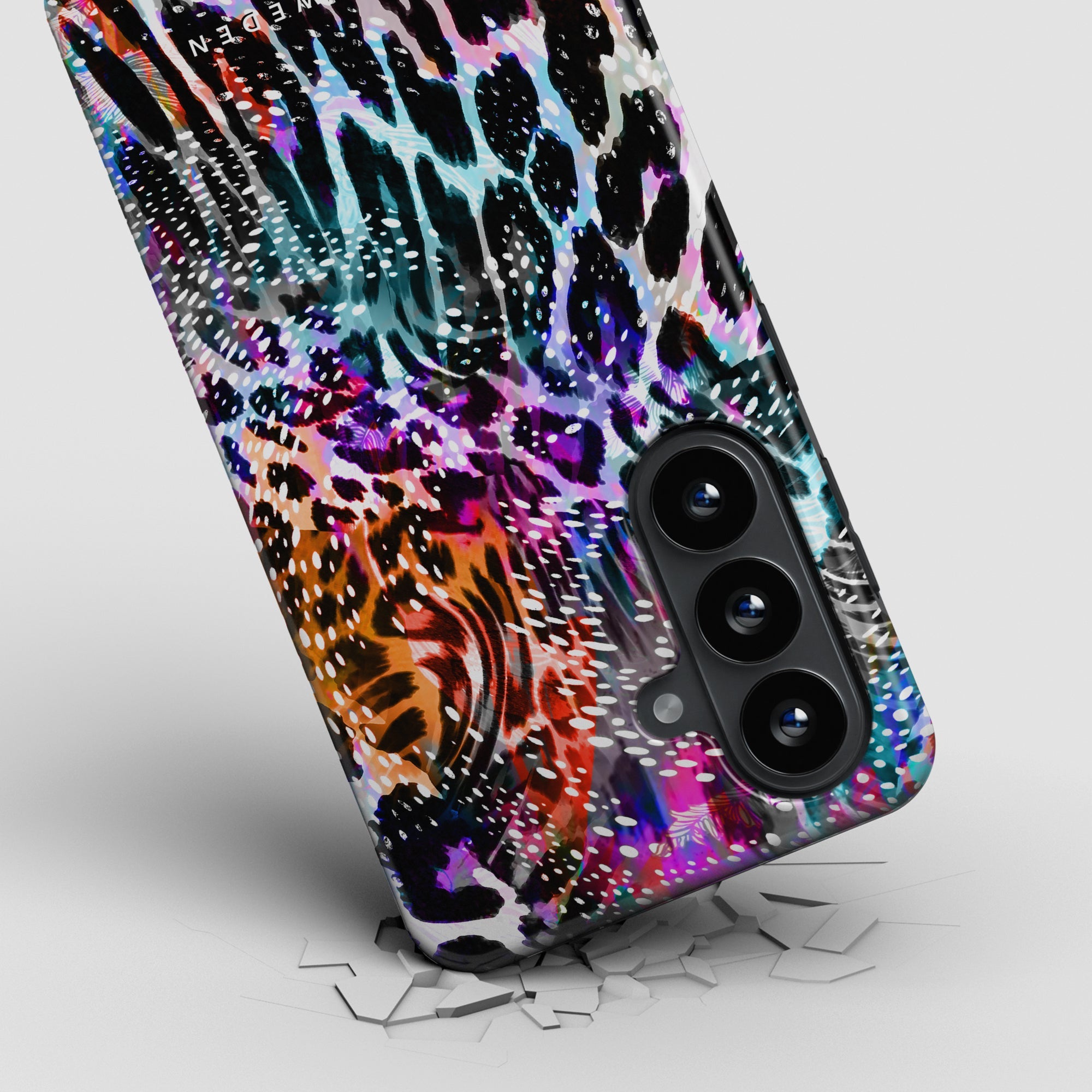 Leopard Burst - Magnetic Tough Phone Case