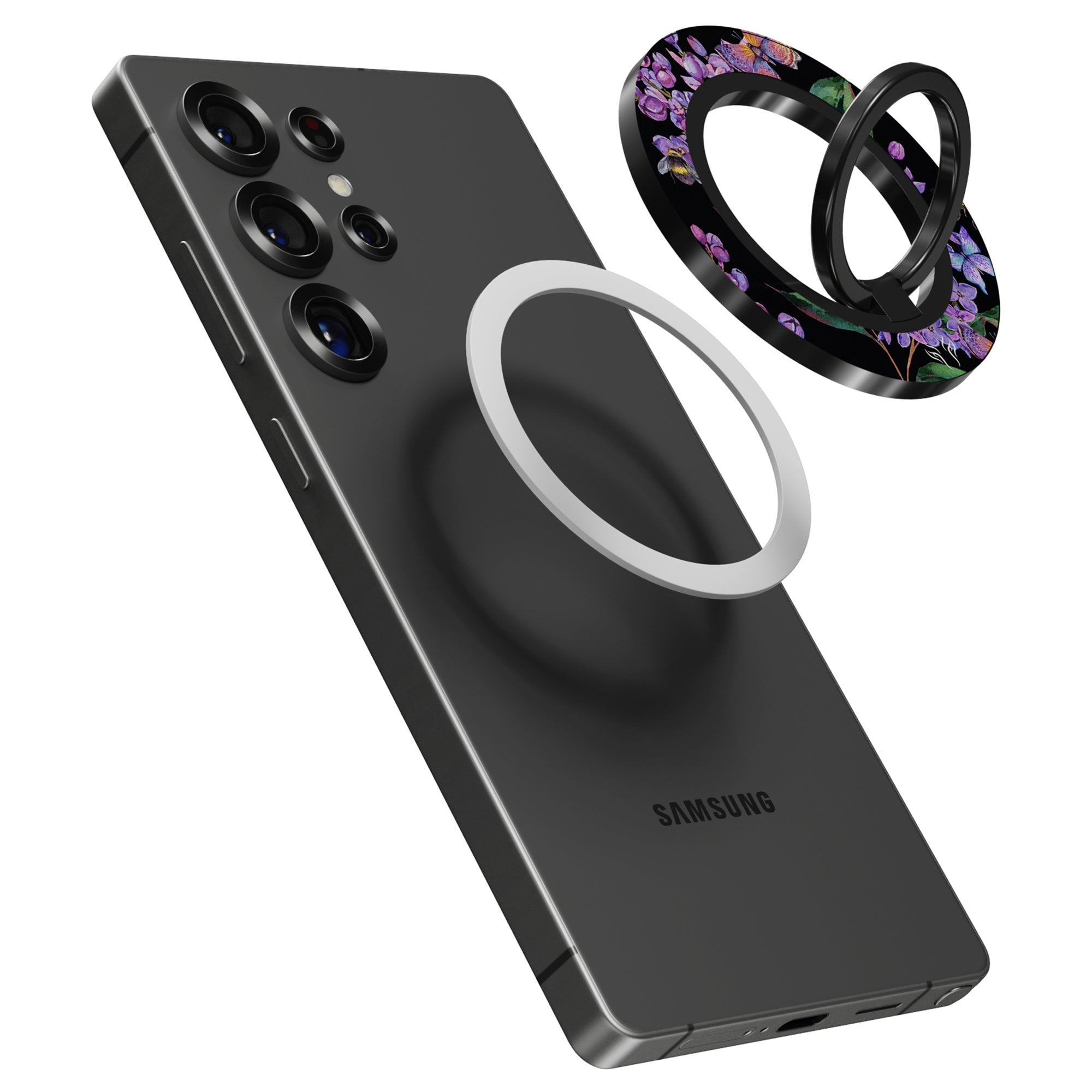 Lilac - Magnetring – magnetring för mobil