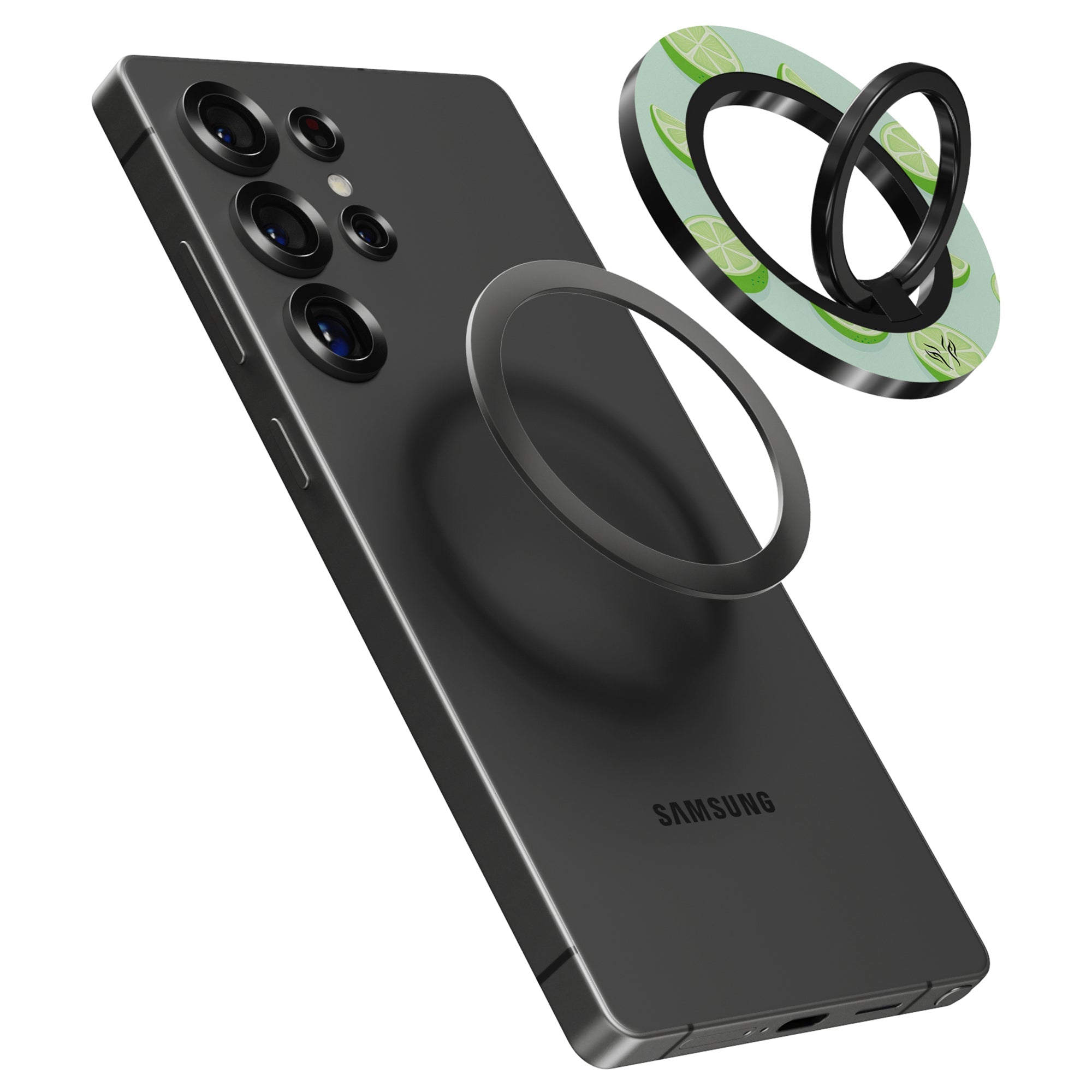 Lime - Magnetring – magnetring för mobil