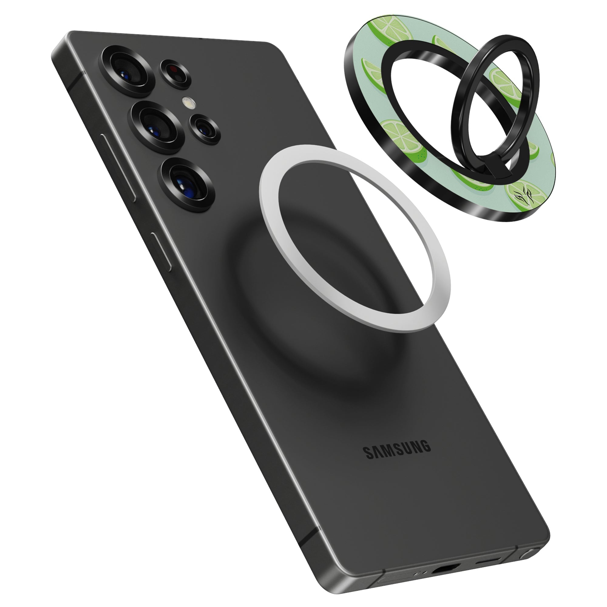 Lime - Magnetring – magnetring för mobil