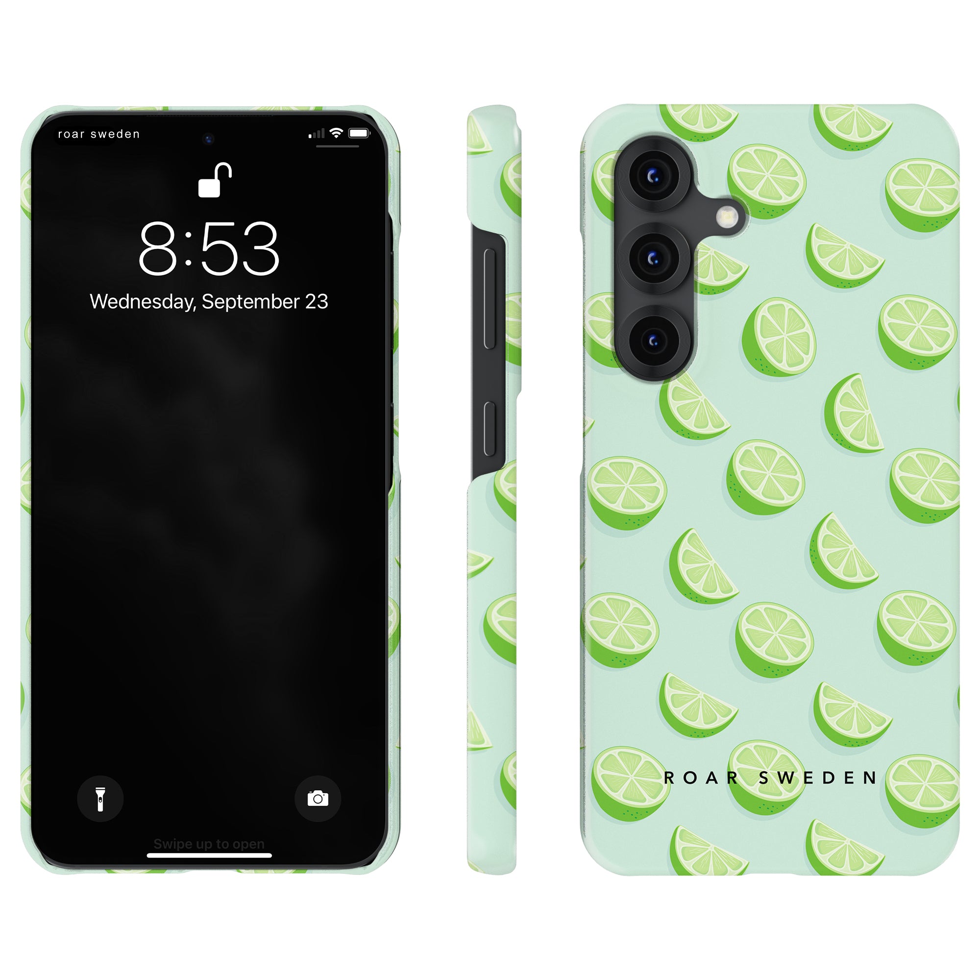 Slim mobilskal – Lime